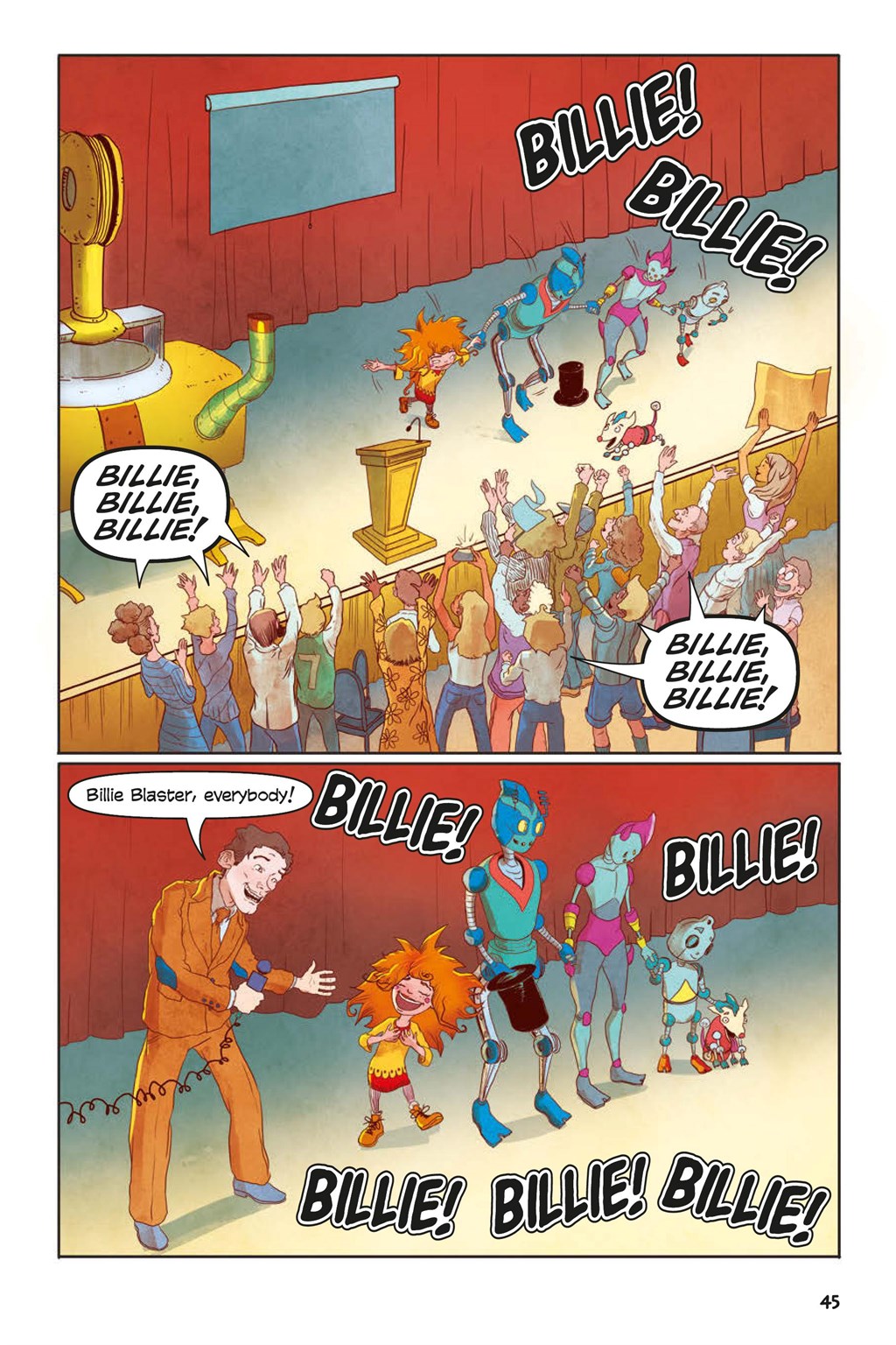 Read online Billie Blaster and the Robot Army From Outer Space comic -  Issue # TPB (Part 1) - 49
