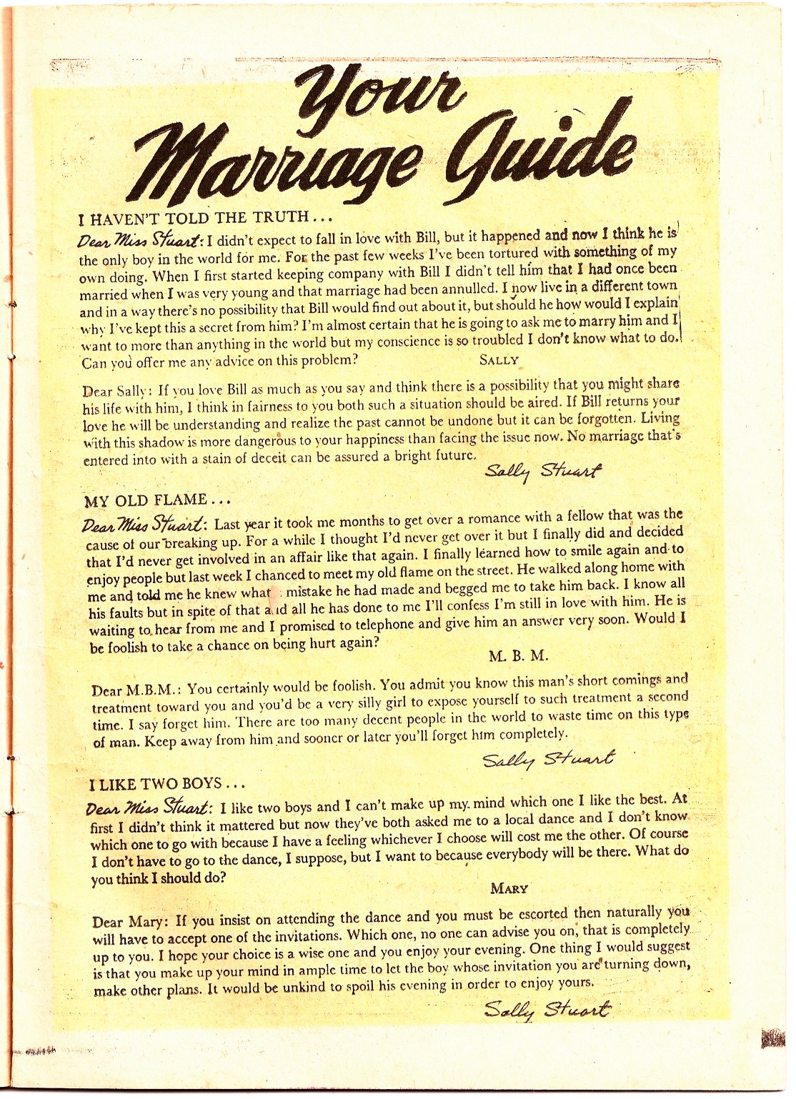 Read online Today's Brides comic -  Issue #2 - 11