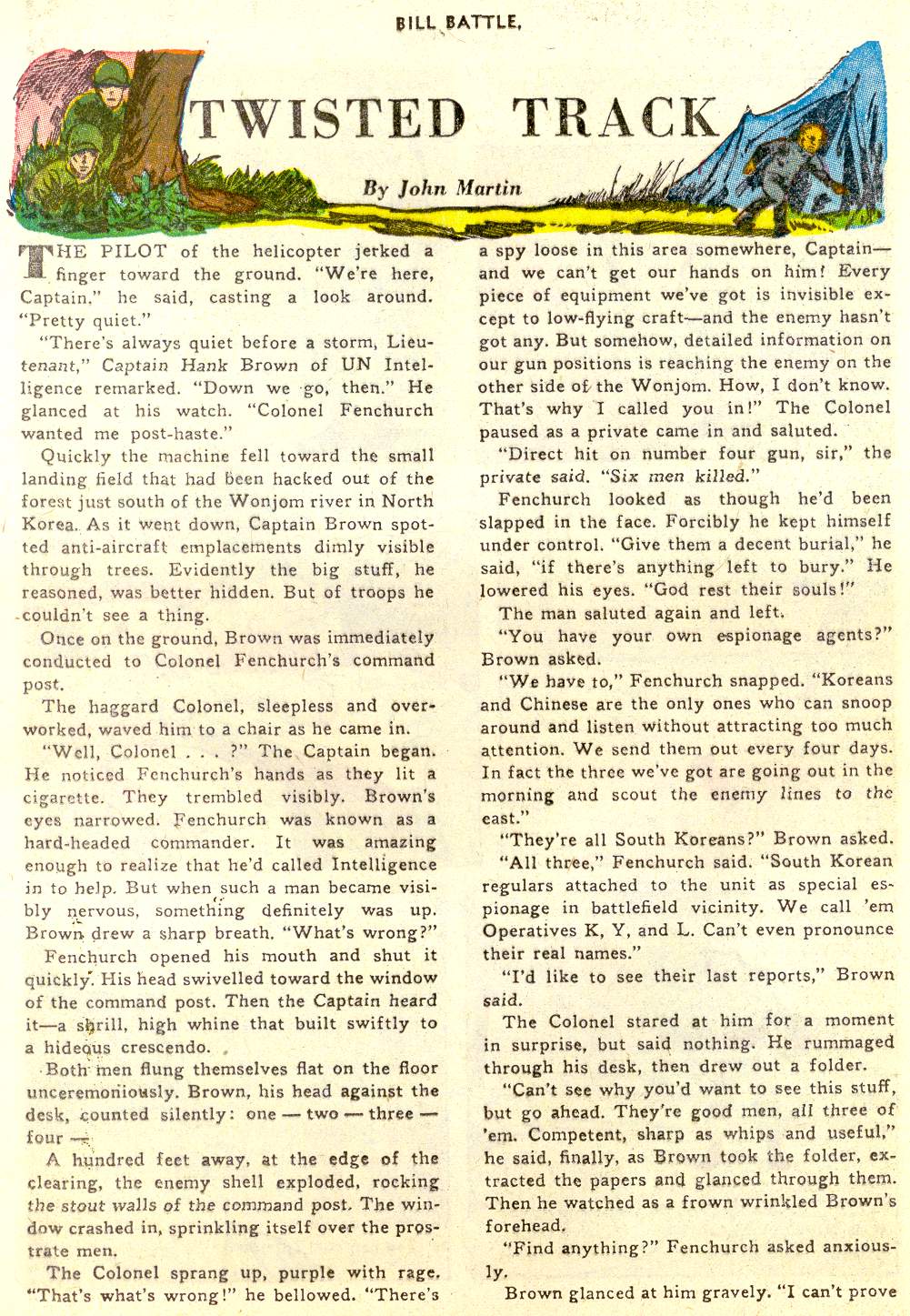 Read online Bill Battle: The One Man Army comic -  Issue #3 - 23