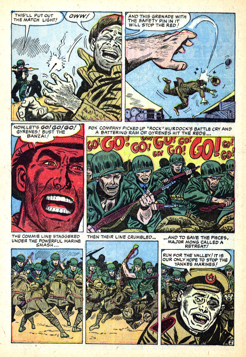 Read online Marines in Action comic -  Issue #6 - 4