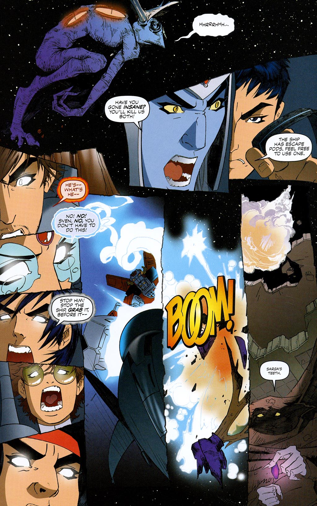 Read online Voltron: Defender of the Universe comic -  Issue #10 - 18