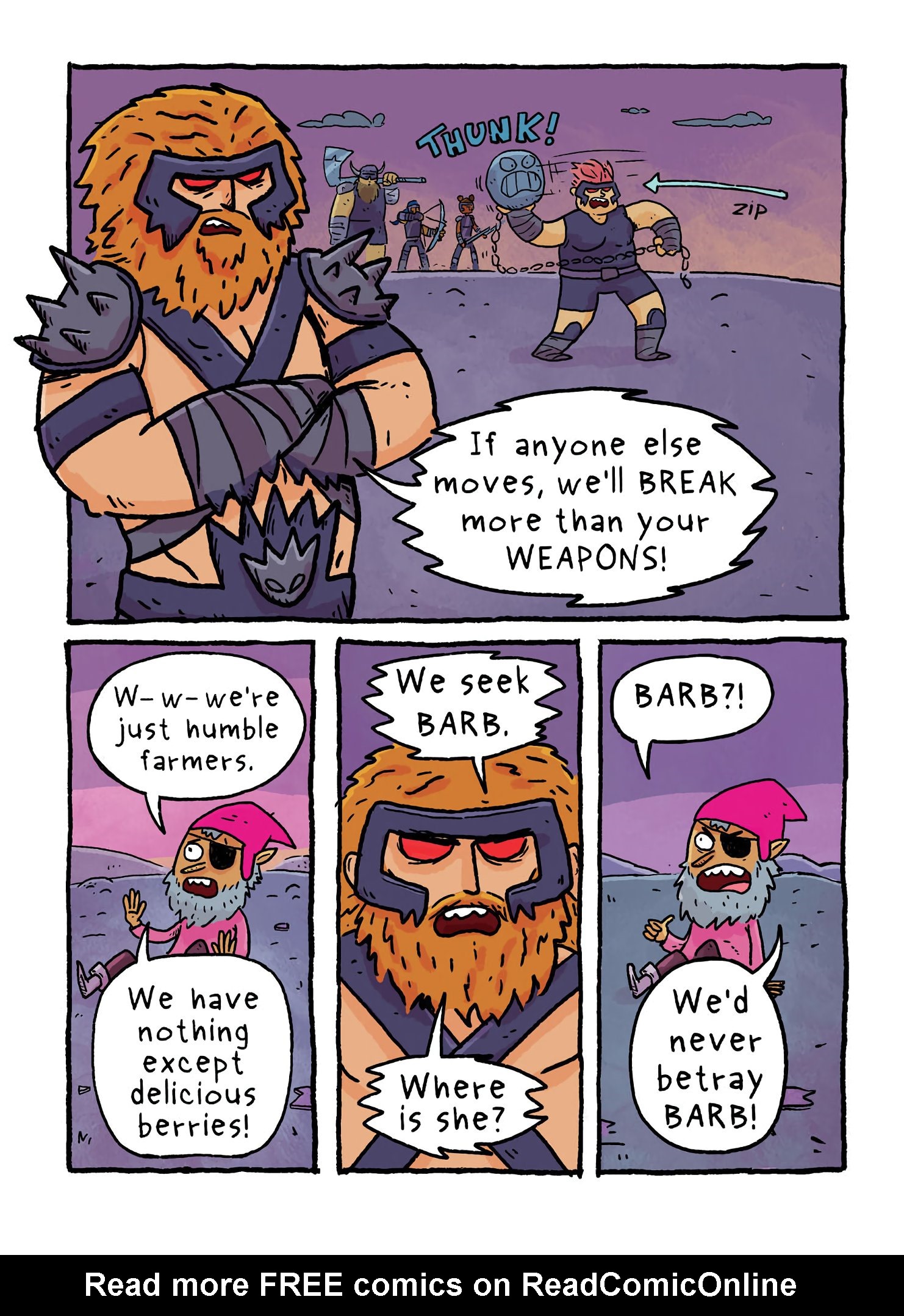 Read online Barb the Last Berzerker comic -  Issue # TPB 2 (Part 1) - 16