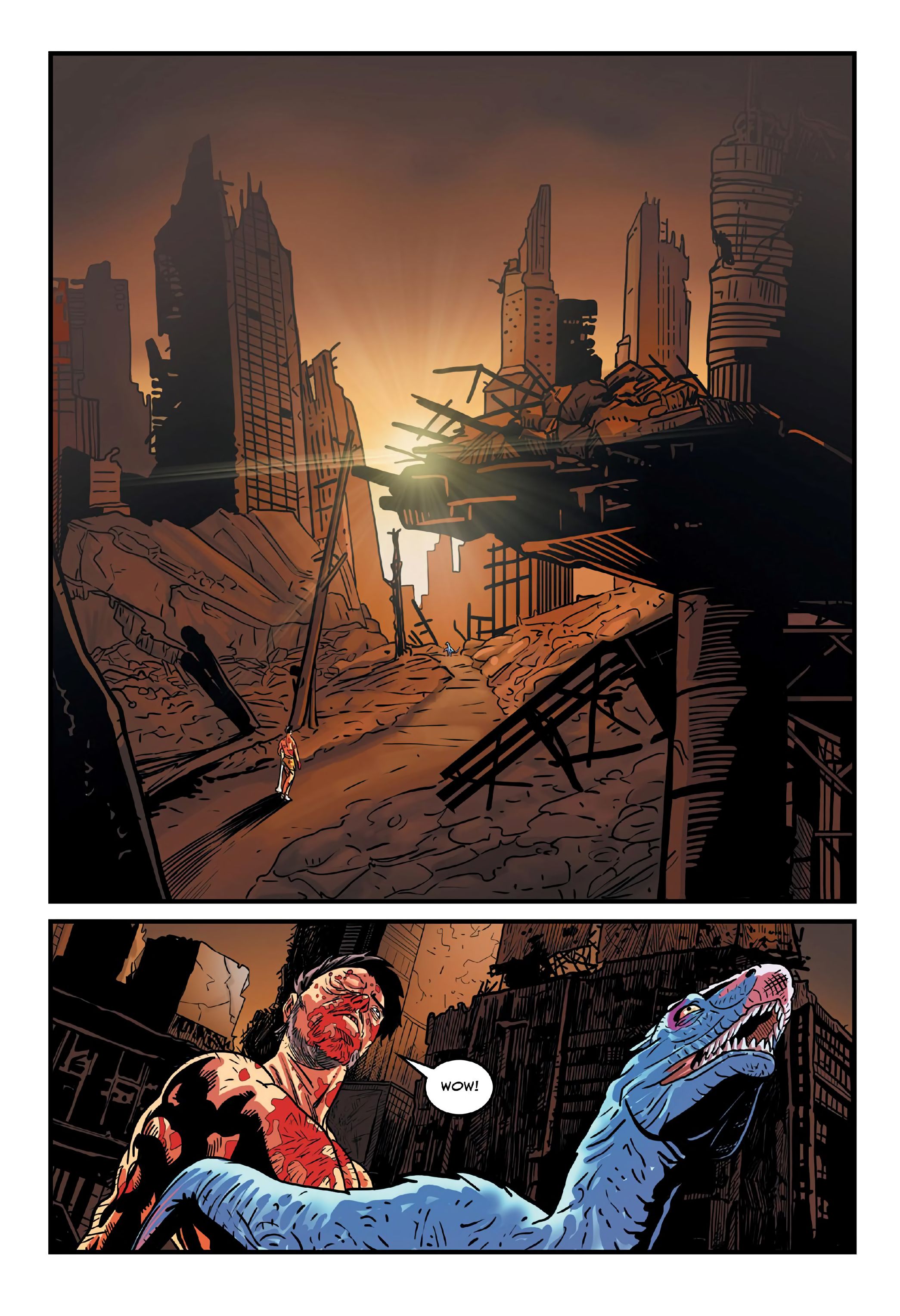 Read online Dinosaur Warrior comic -  Issue # TPB - 35