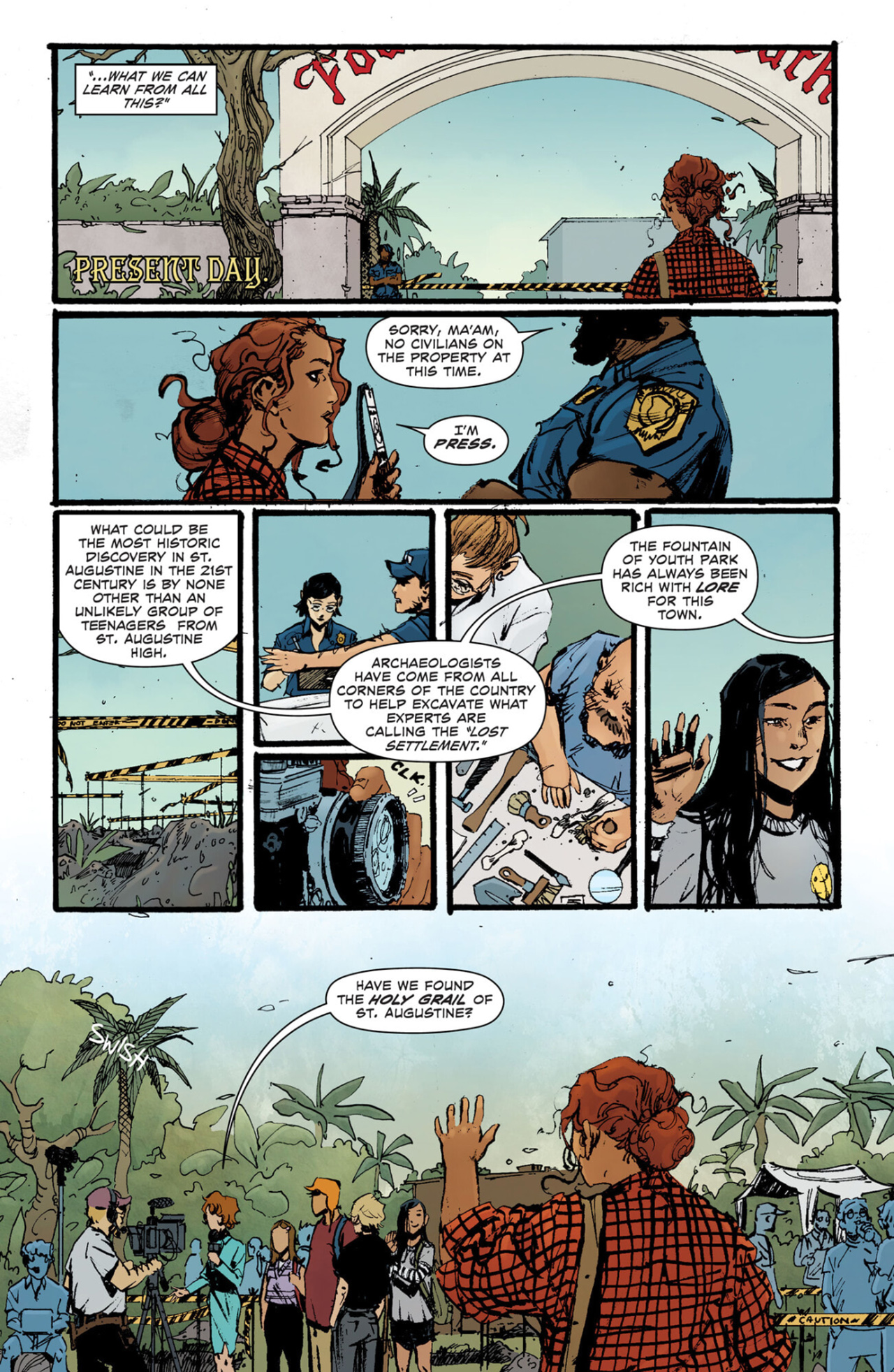 Read online Dark Spaces: Good Deeds comic -  Issue #3 - 9