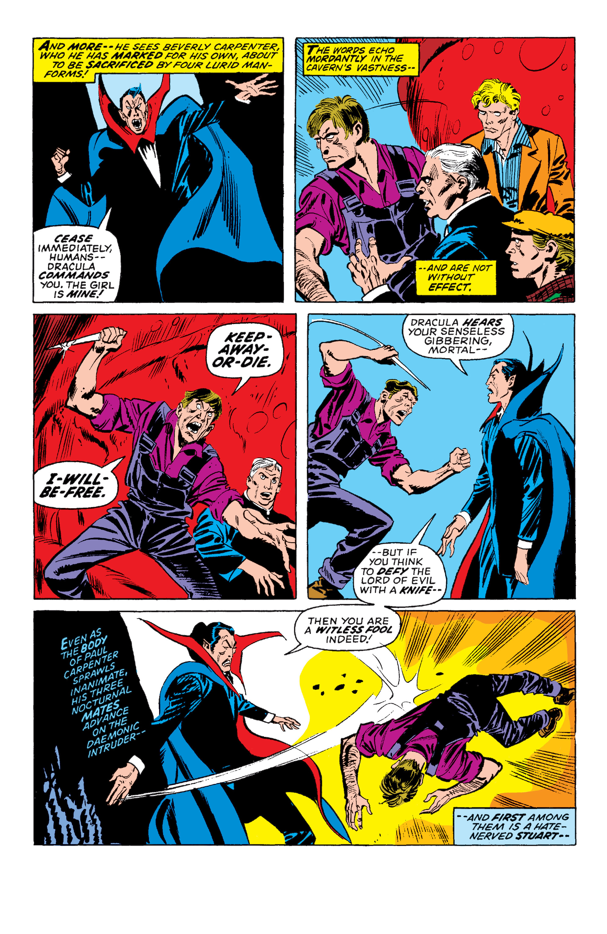 Read online Tomb of Dracula (1972) comic -  Issue # _The Complete Collection 3 (Part 5) - 47