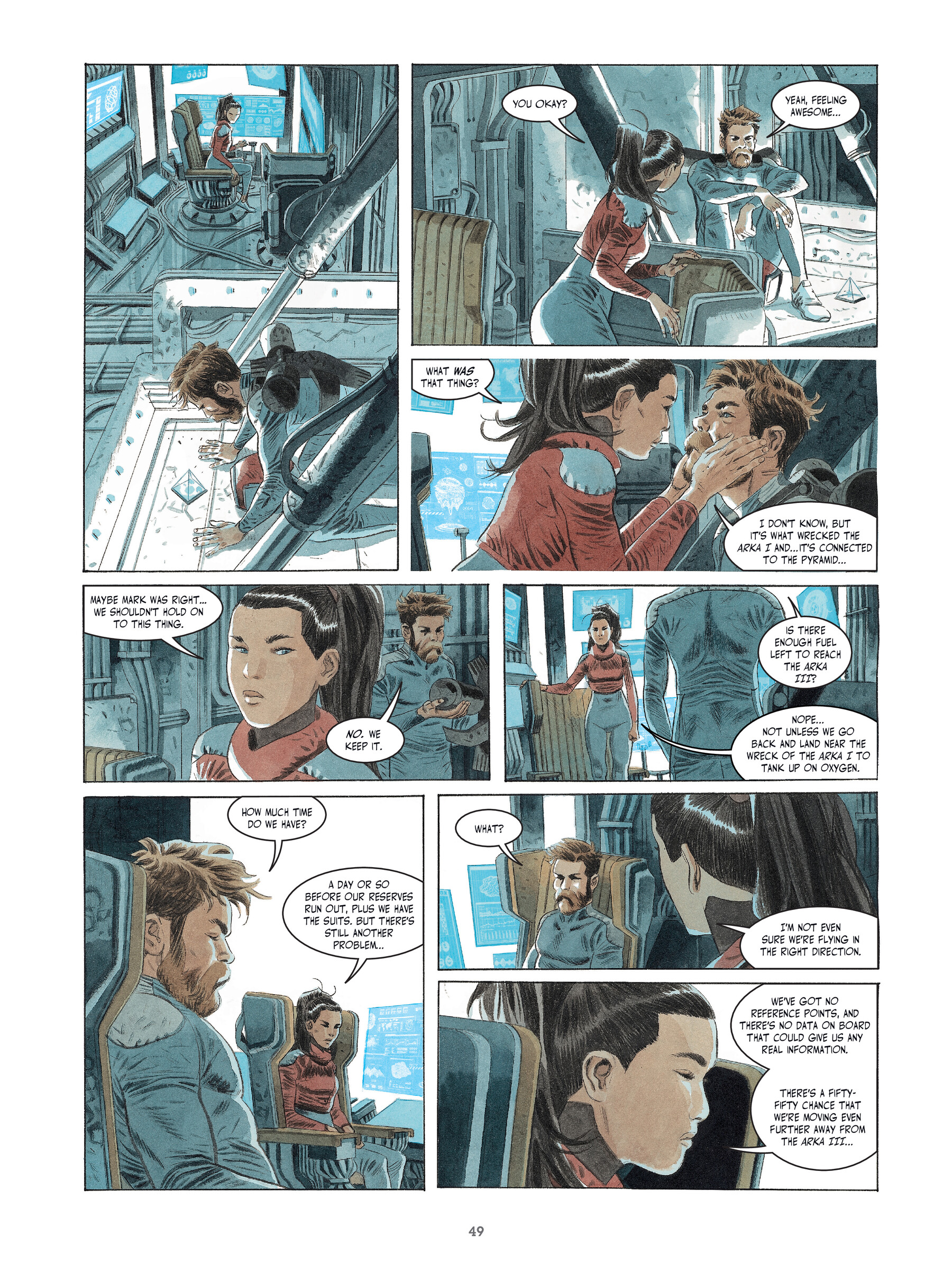 Read online Project ARKA: Into the Dark Unknown comic -  Issue # TPB - 50
