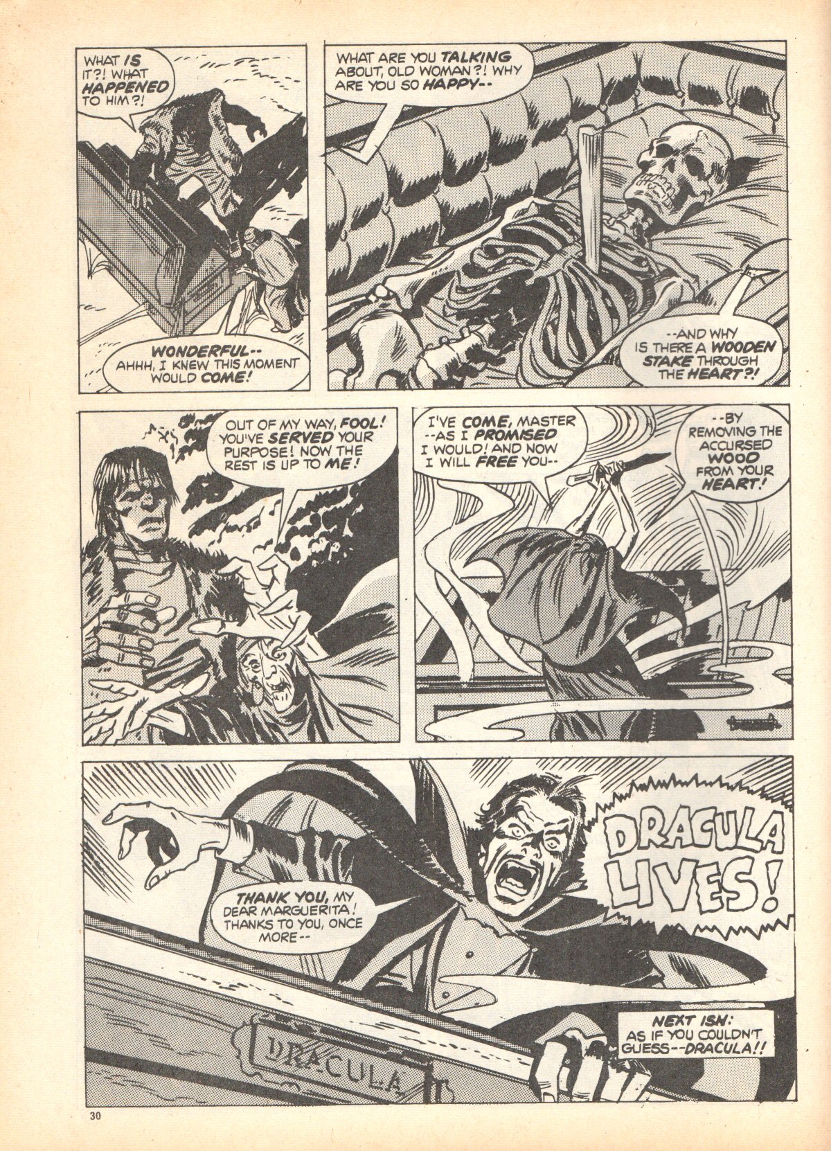Read online Dracula Lives (1974) comic -  Issue #15 - 30