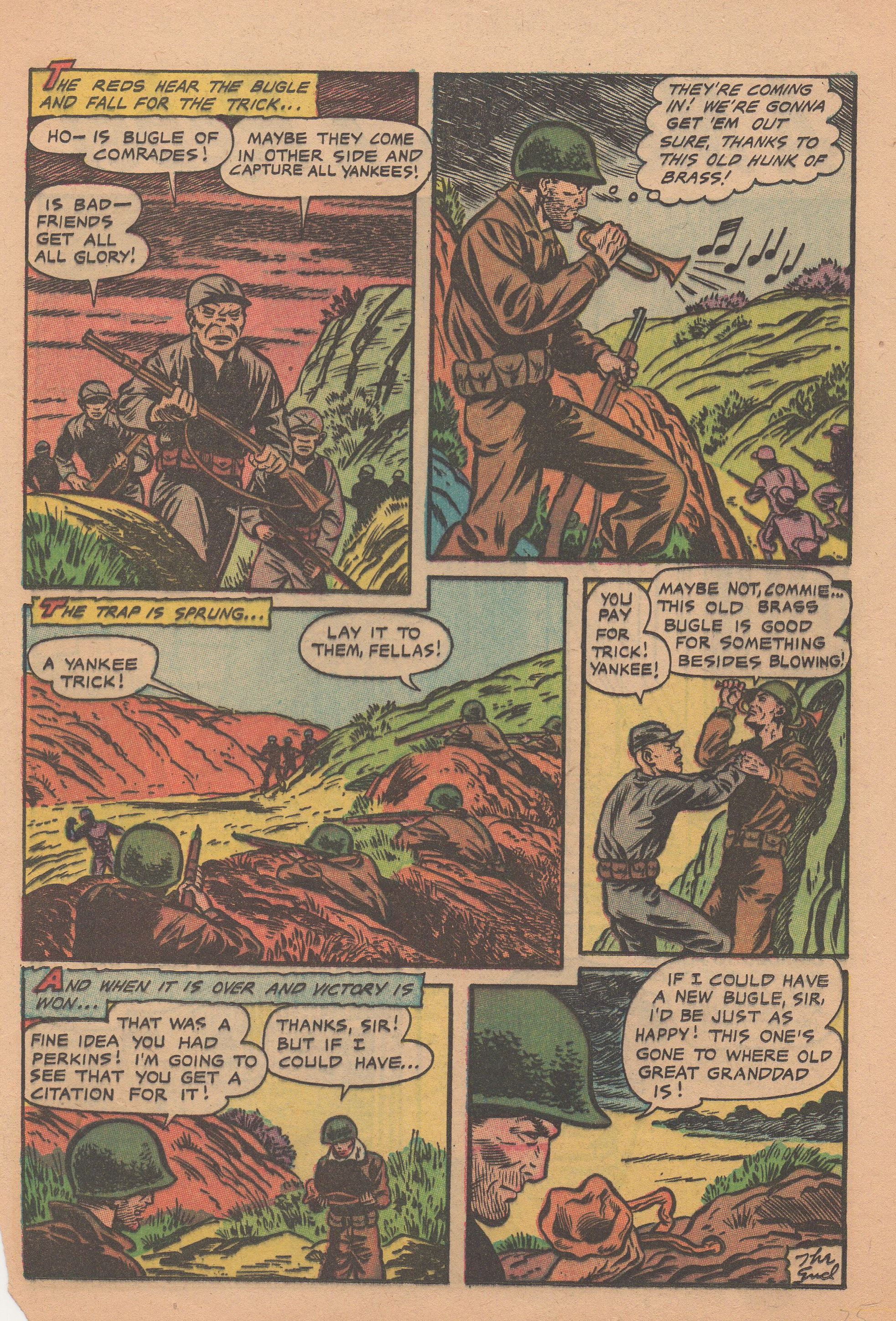Read online Men in Action (1957) comic -  Issue #6 - 25