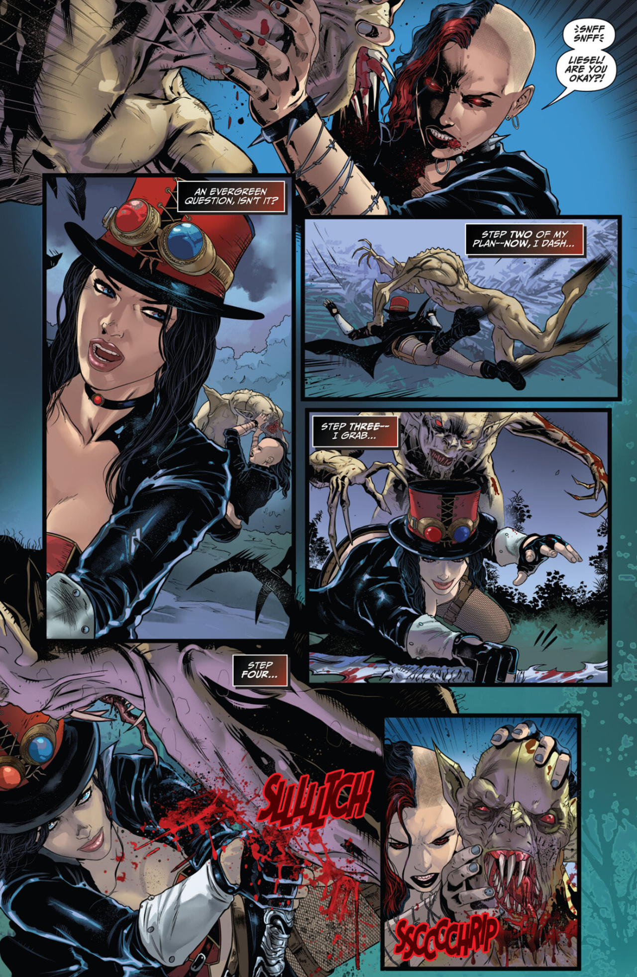 Read online Van Helsing: Hell to Pay comic -  Issue # Full - 13