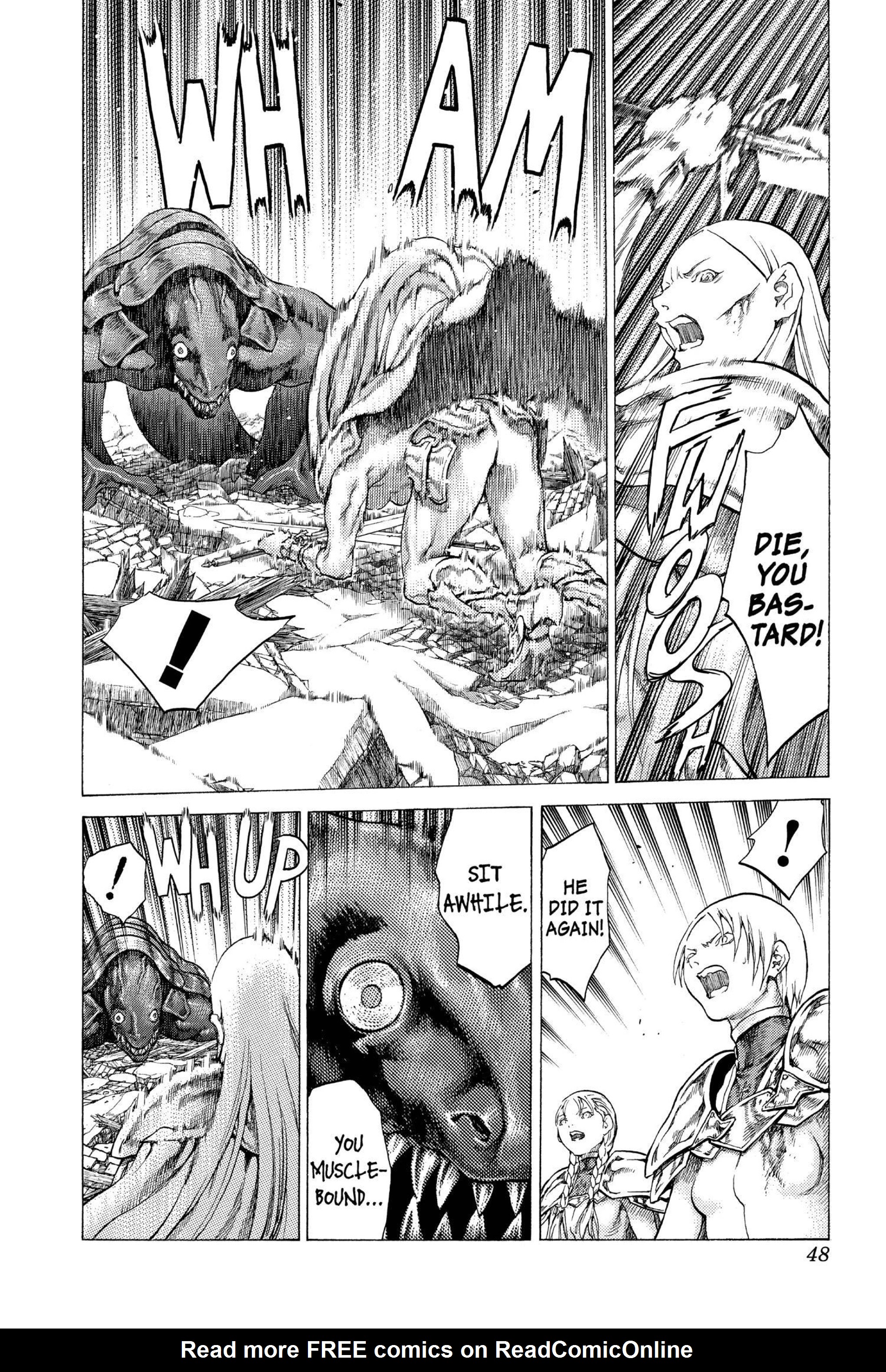 Read online Claymore comic -  Issue #10 - 44