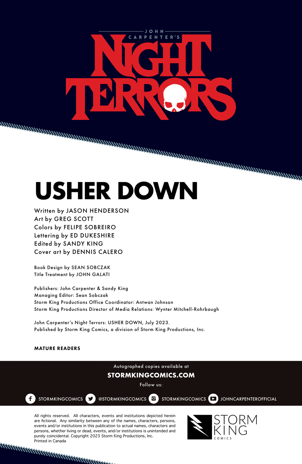 Read online John Carpenter's Night Terrors: Usher Down comic -  Issue # TPB (Part 1) - 4