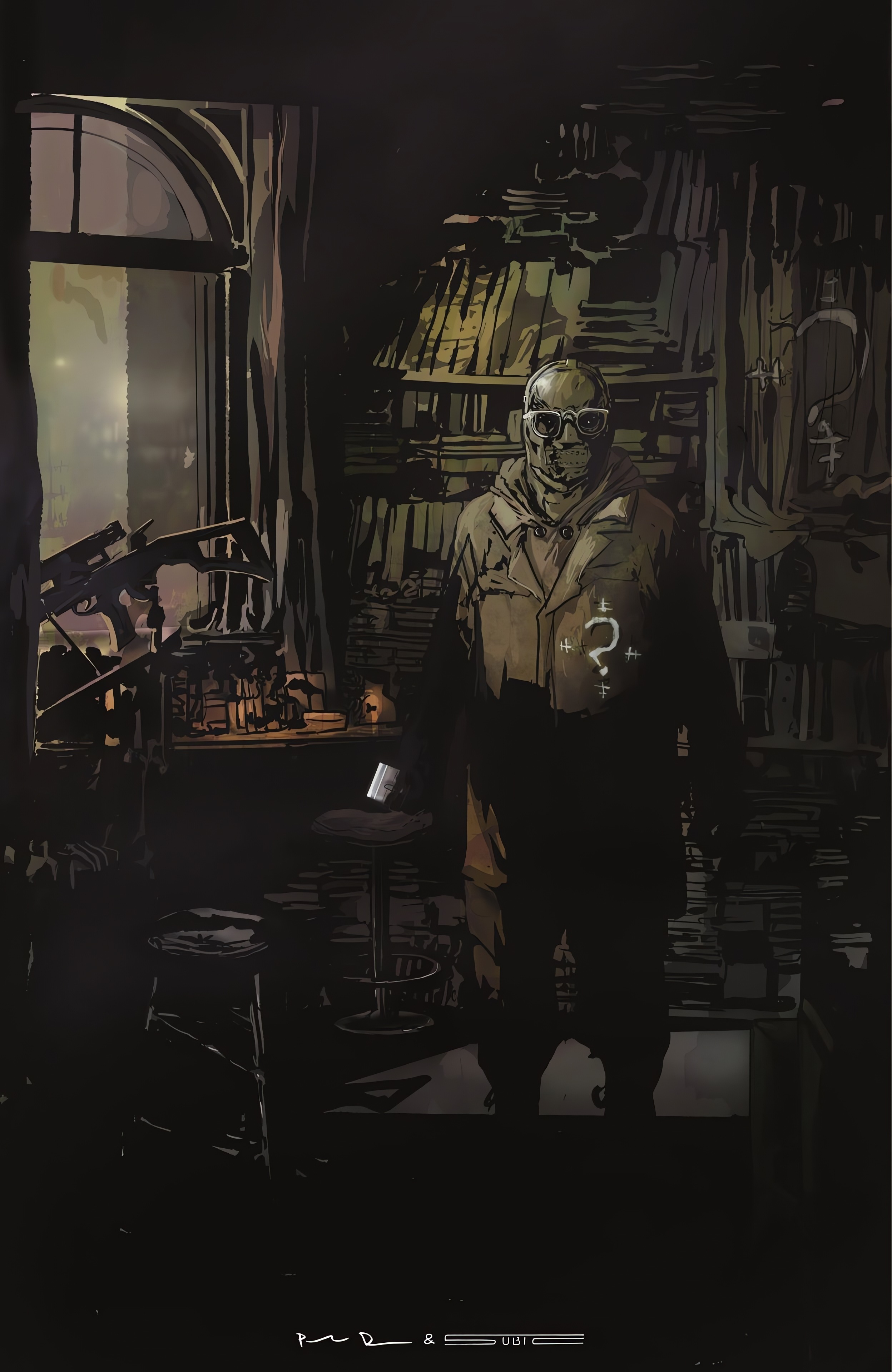 Read online The Riddler: Year One comic -  Issue #6 - 32
