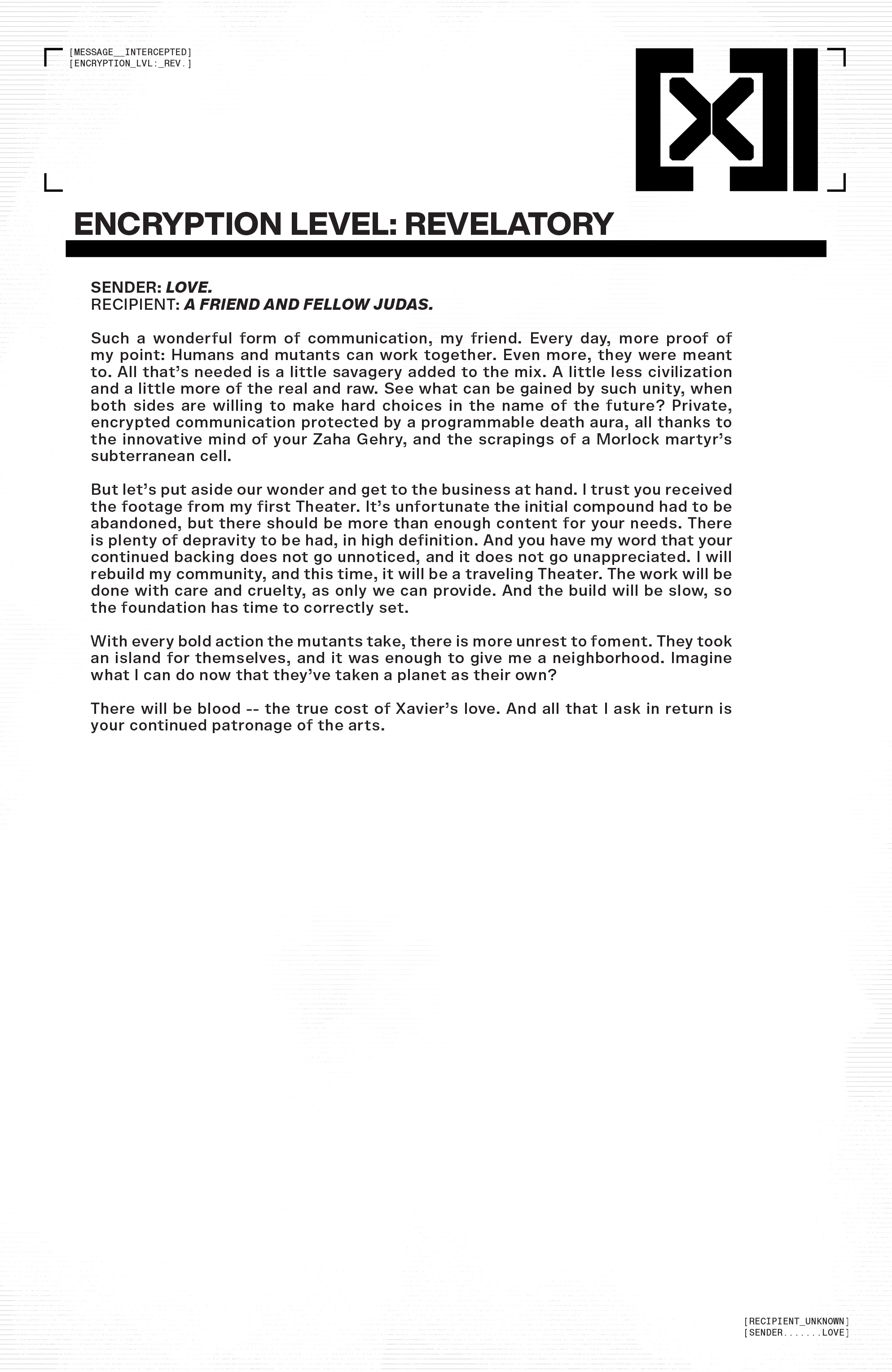 Read online Trials Of X comic -  Issue # TPB 12 - 134