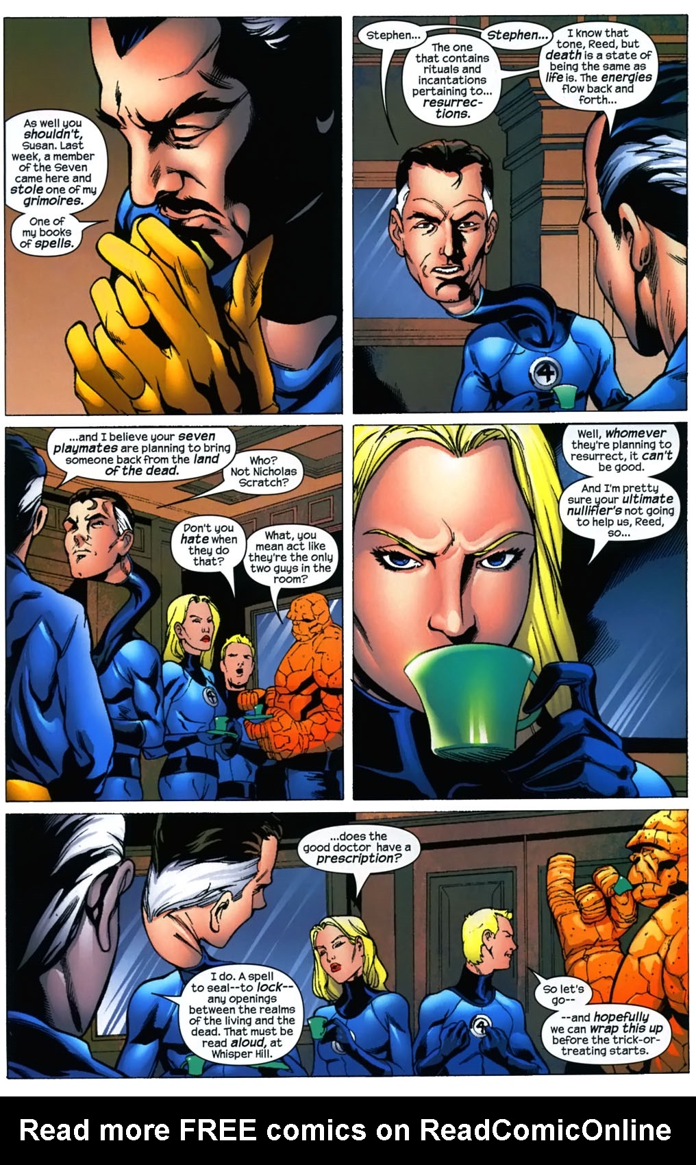 Read online Marvel Knights 4 comic -  Issue #26 - 6