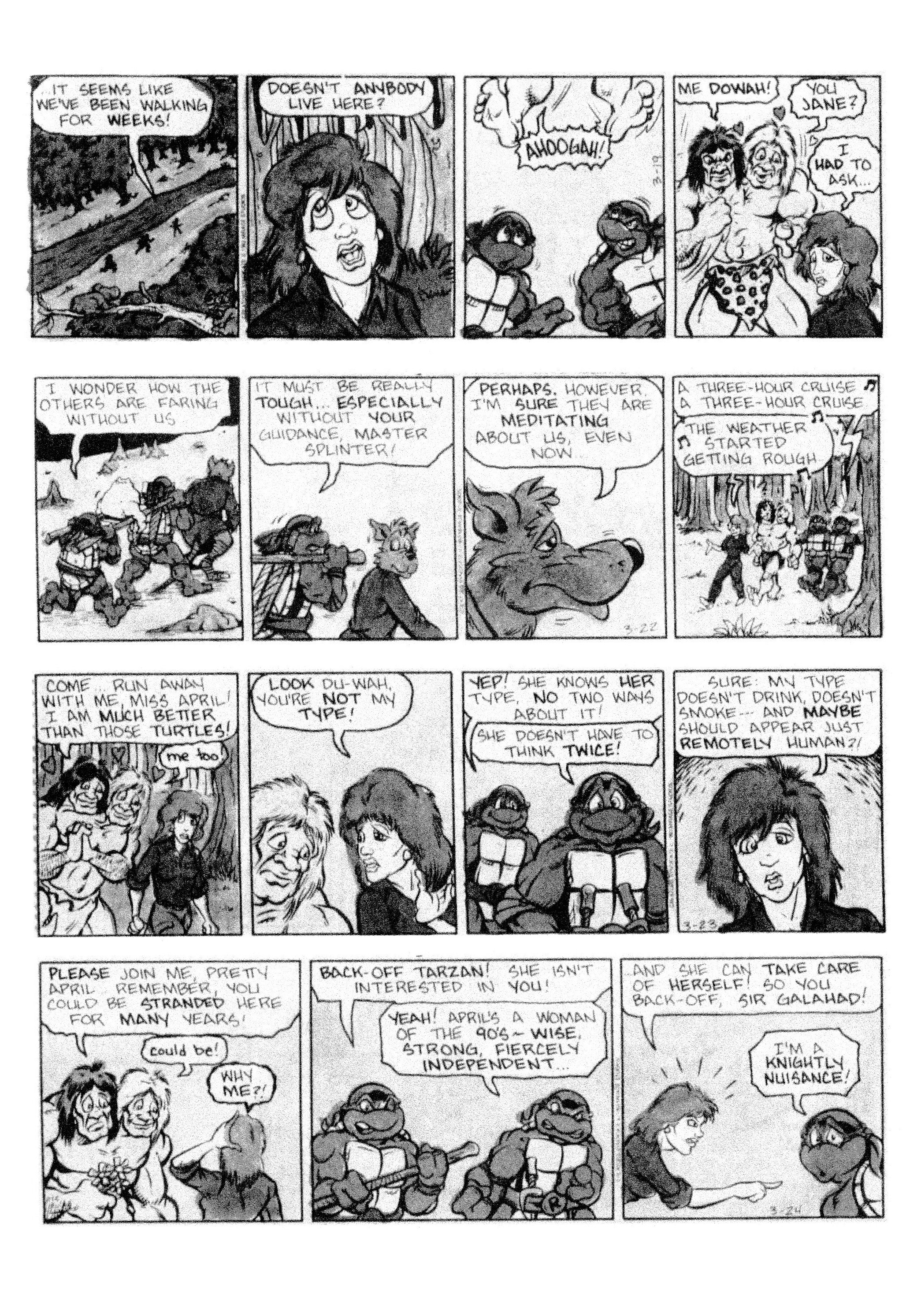 Read online Teenage Mutant Ninja Turtles: Complete Newspaper Daily Comic Strip Collection comic -  Issue # TPB 2 (Part 2) - 66