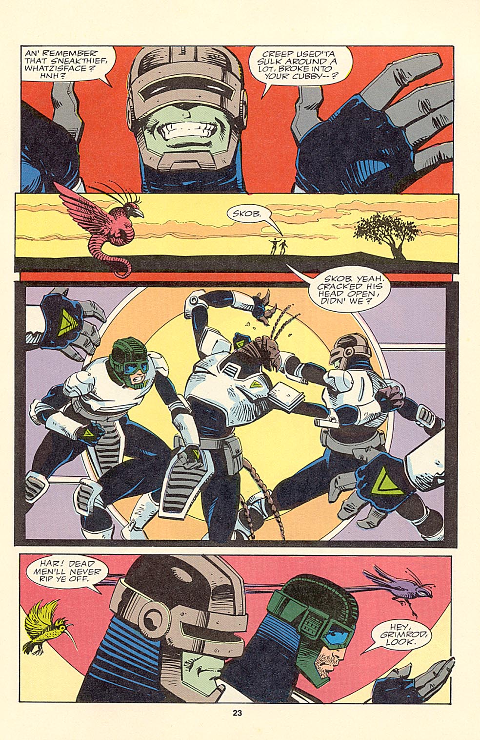 Read online Alien Legion comic -  Issue #20 - 25