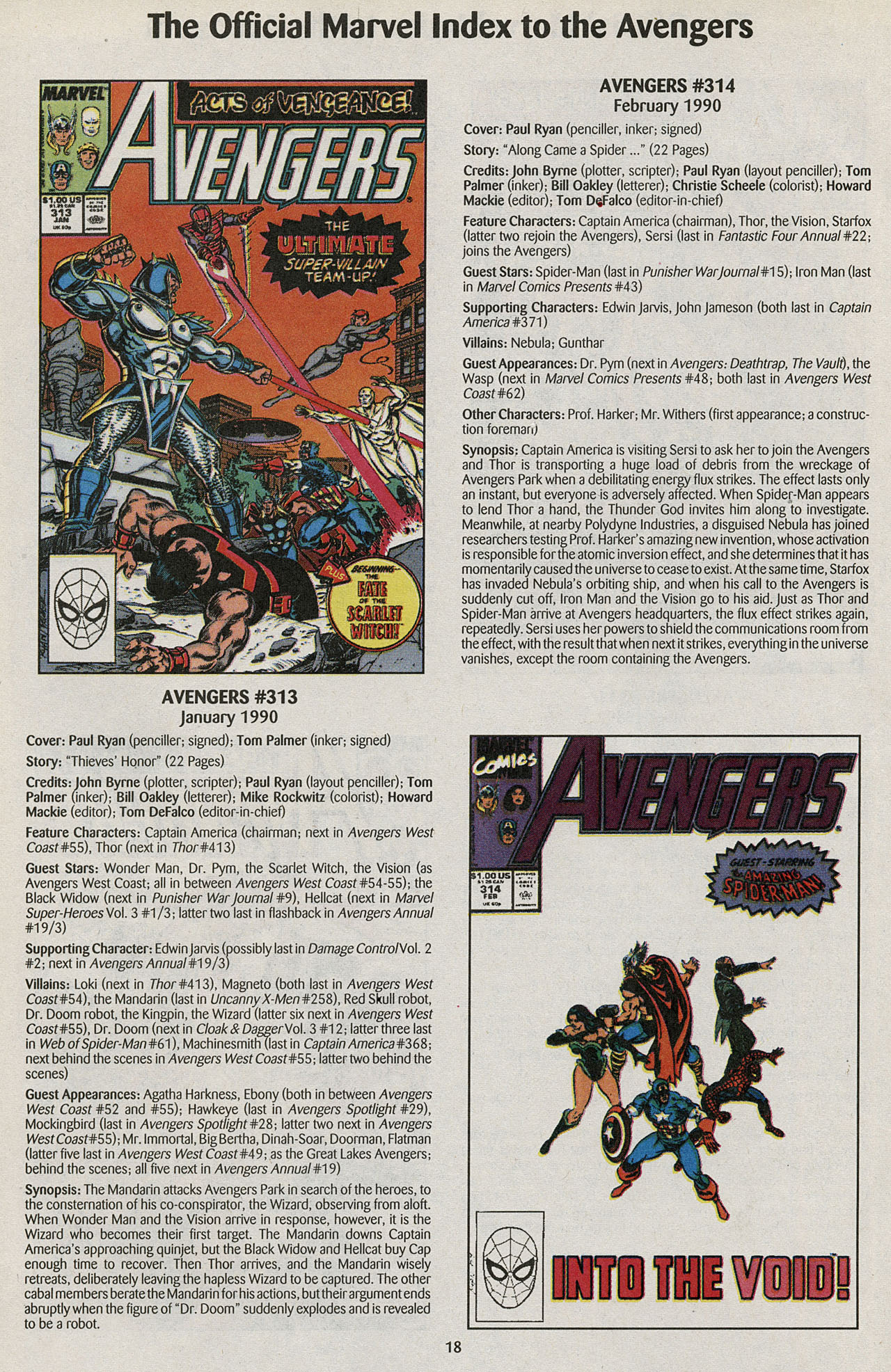 Read online The Official Marvel Index to the Avengers comic -  Issue #6 - 20