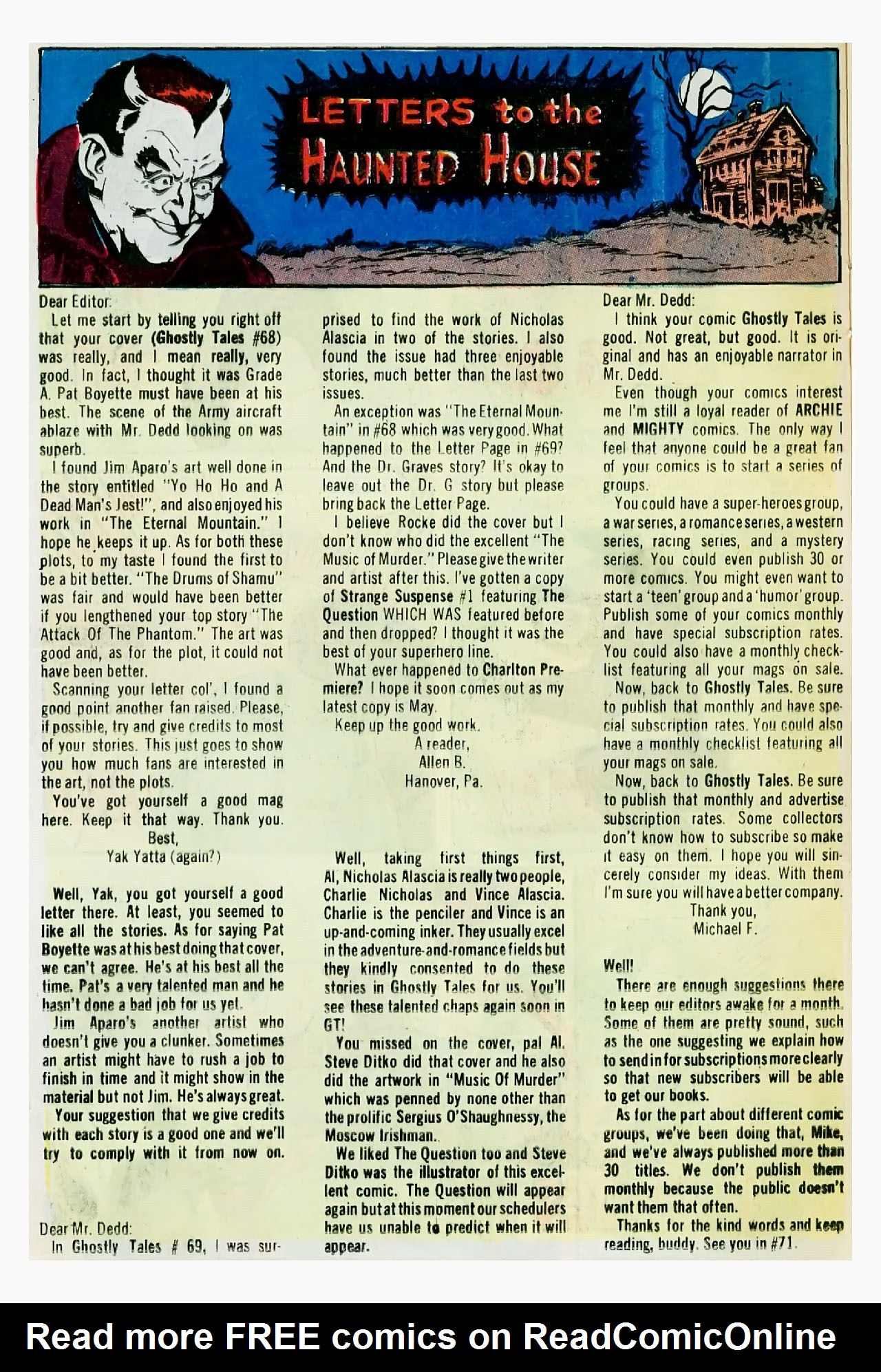 Read online Ghostly Tales comic -  Issue #72 - 12