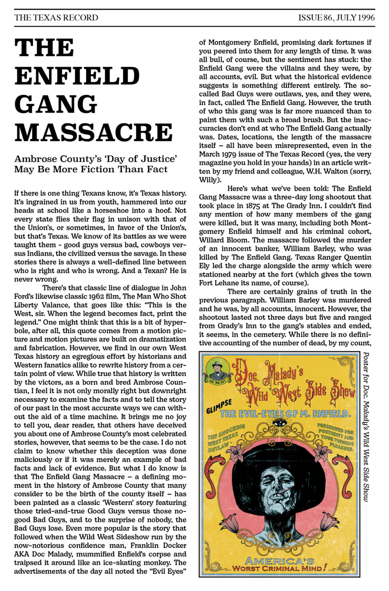 Read online The Enfield Gang Massacre comic -  Issue #1 - 28