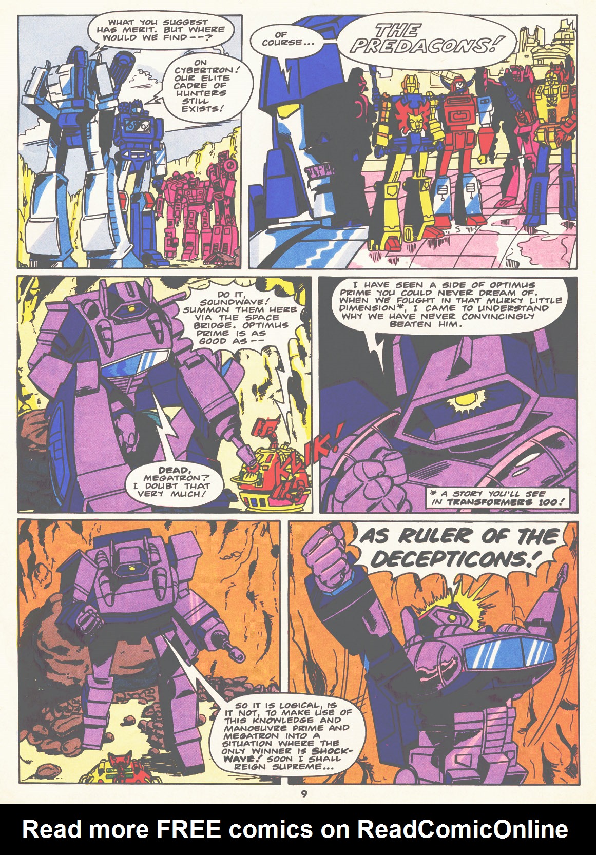 Read online The Transformers (UK) comic -  Issue #96 - 8