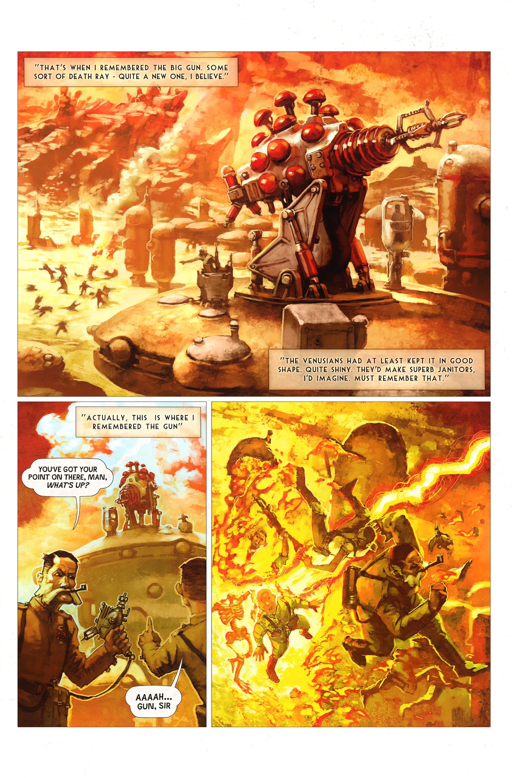 Read online Dr. Grordbort Onslaught comic -  Issue # TPB - 115