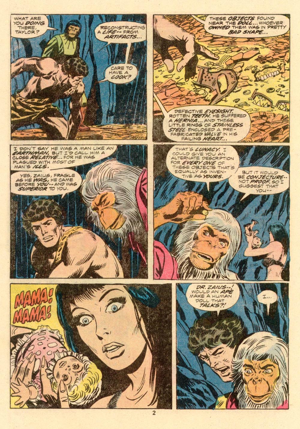 Read online Adventures on the Planet of the Apes comic -  Issue #6 - 3