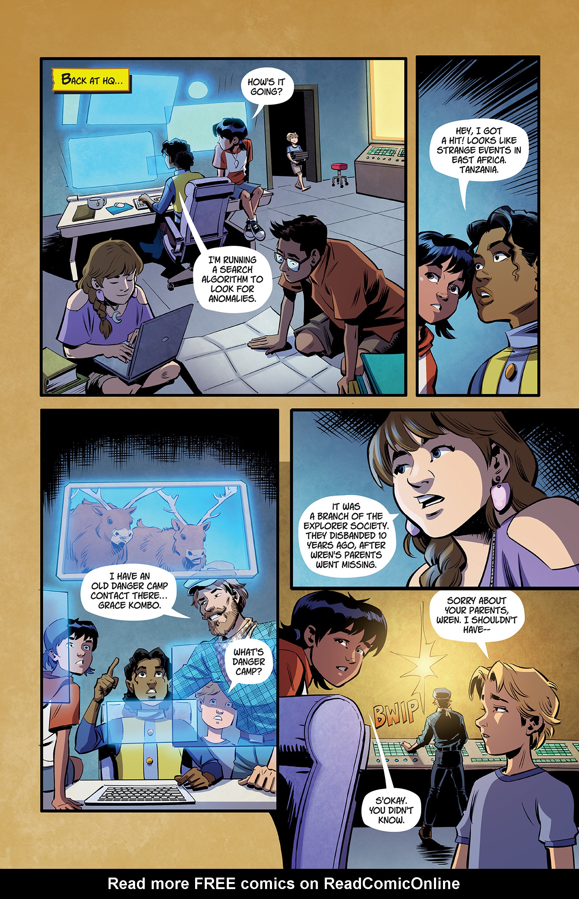 Read online Trackers Presents: Captain Nick & The Explorer Society - Compass of Mems comic -  Issue # TPB (Part 1) - 74