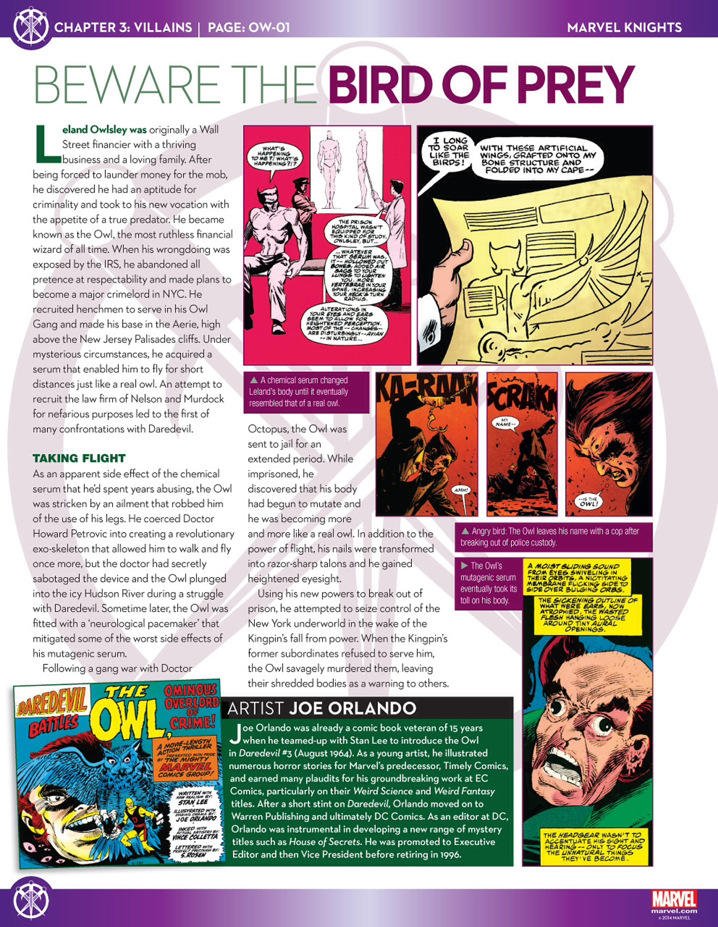 Read online Marvel Fact Files comic -  Issue #52 - 20