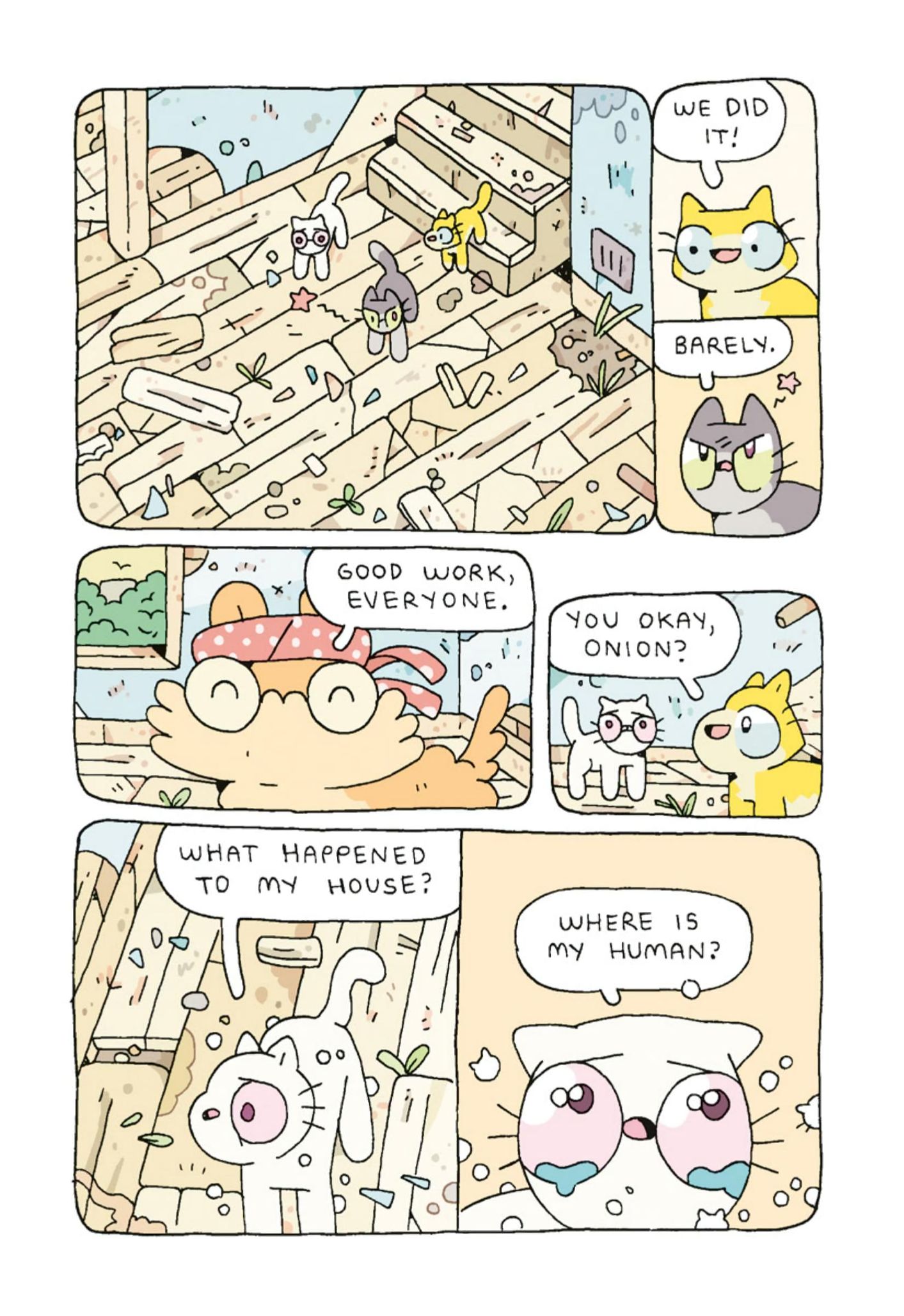 Read online Housecat Trouble: Lost and Found comic -  Issue # TPB (Part 2) - 72