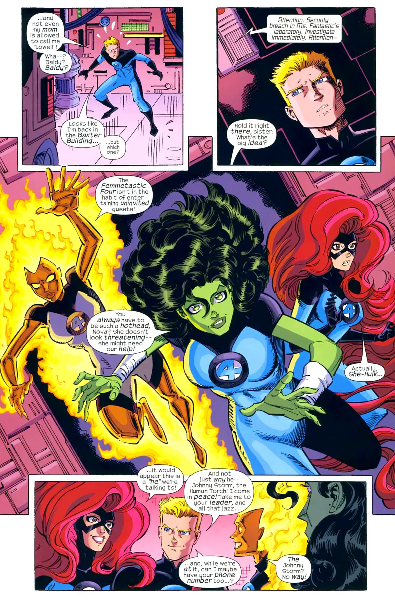 Read online Marvel Adventures Fantastic Four comic -  Issue #25 - 12