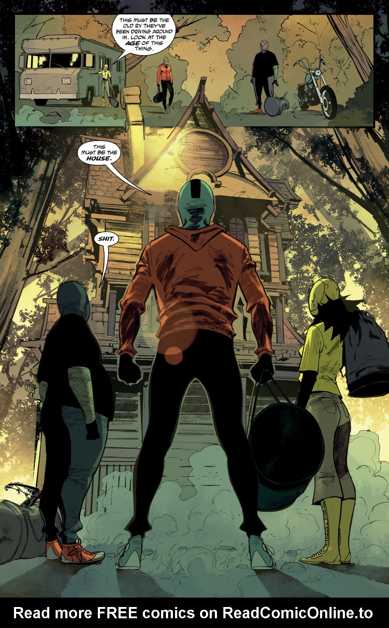 Read online Night Club (2022) comic -  Issue #6 - 8
