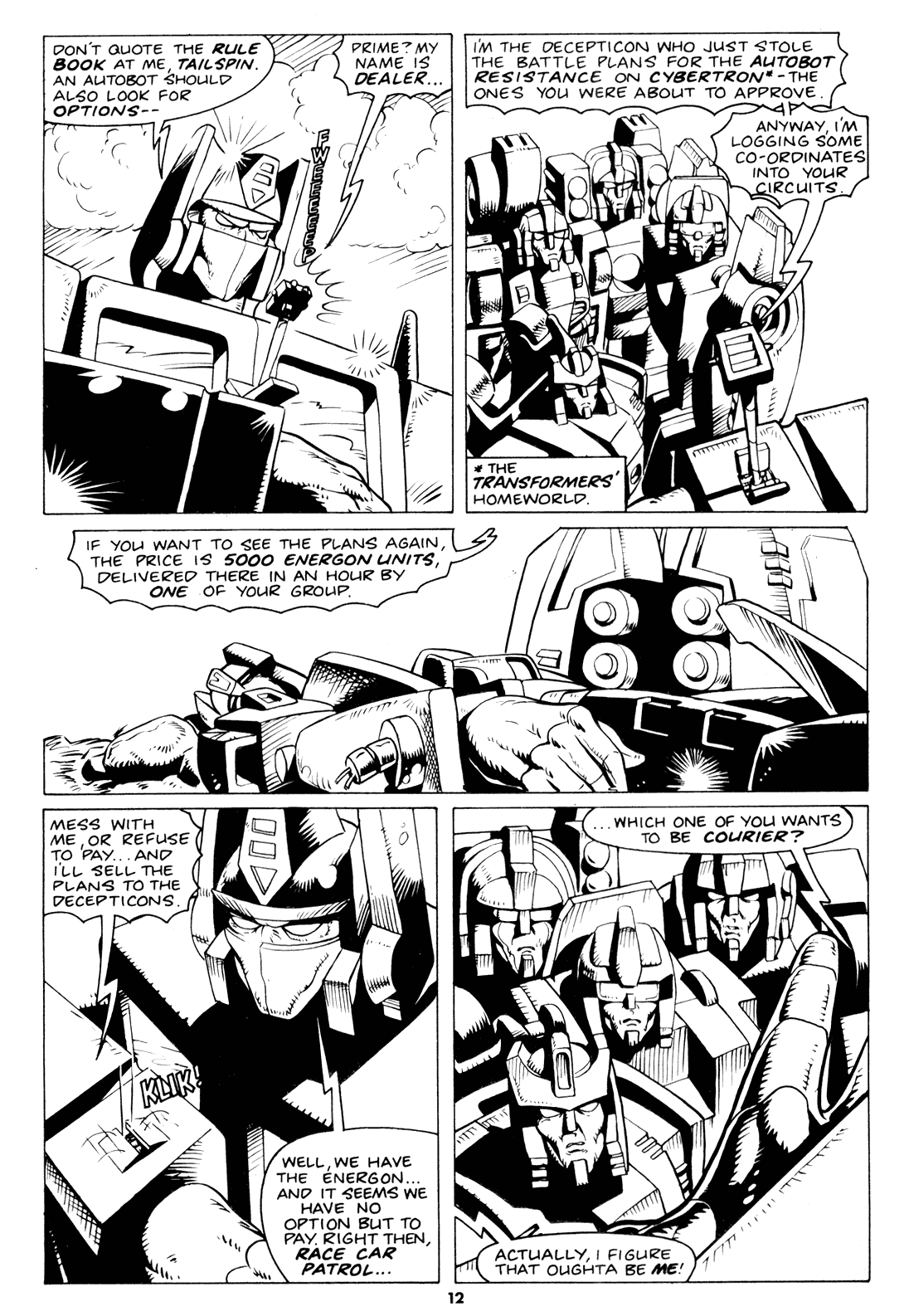Read online The Transformers (UK) comic -  Issue #228 - 8
