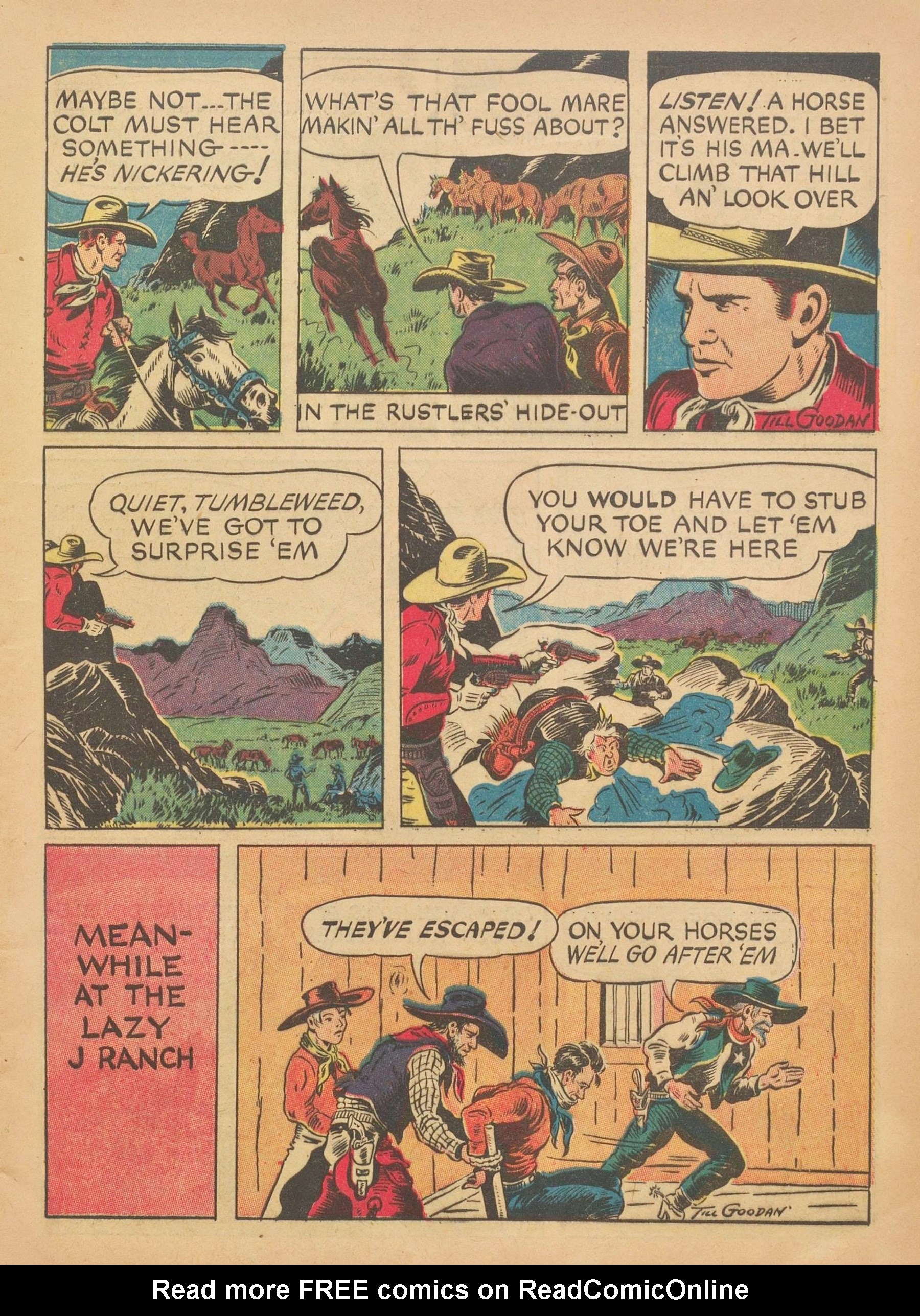 Read online Gene Autry Comics comic -  Issue #2 - 7