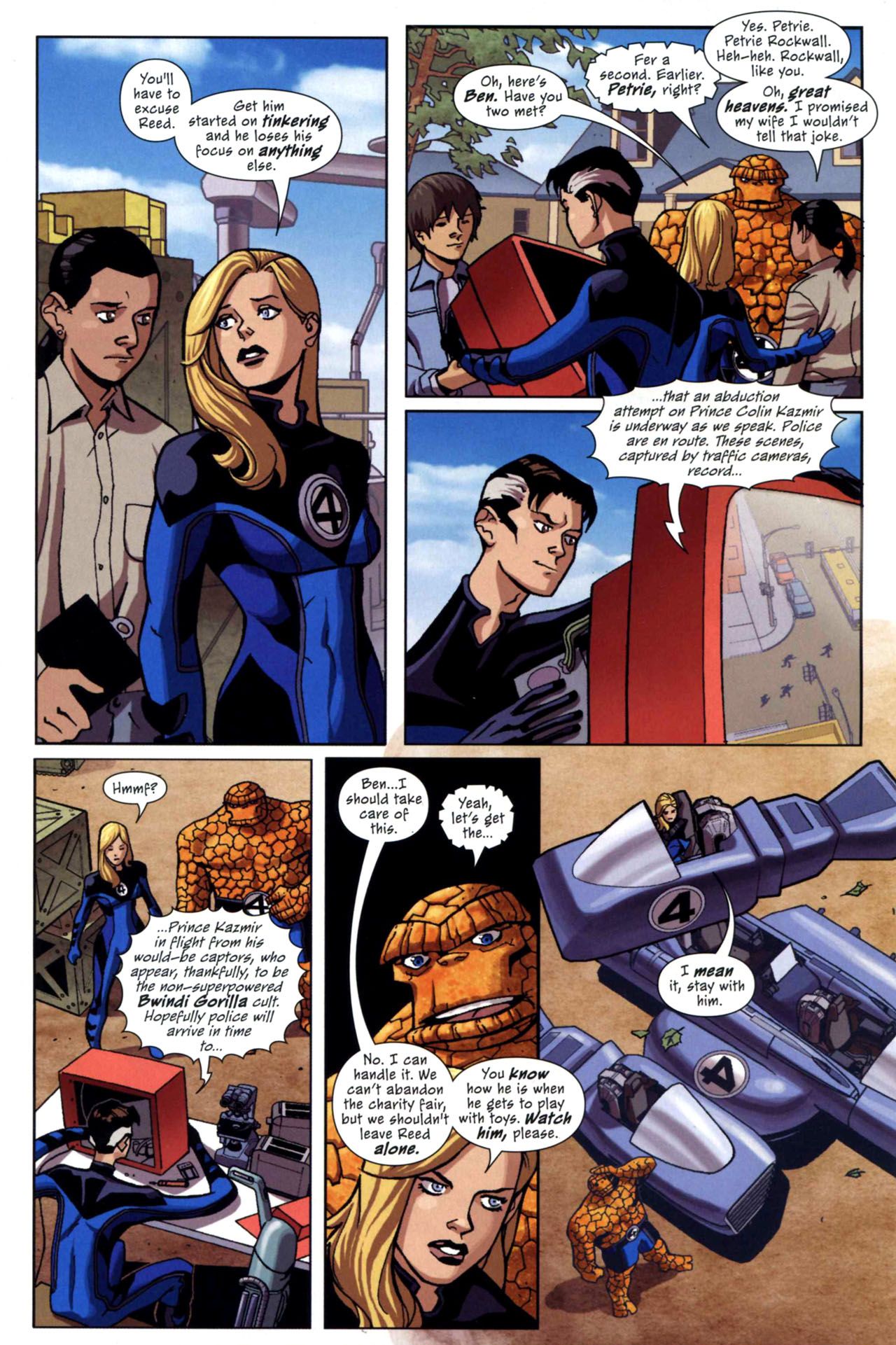 Read online Marvel Adventures Fantastic Four comic -  Issue #34 - 6