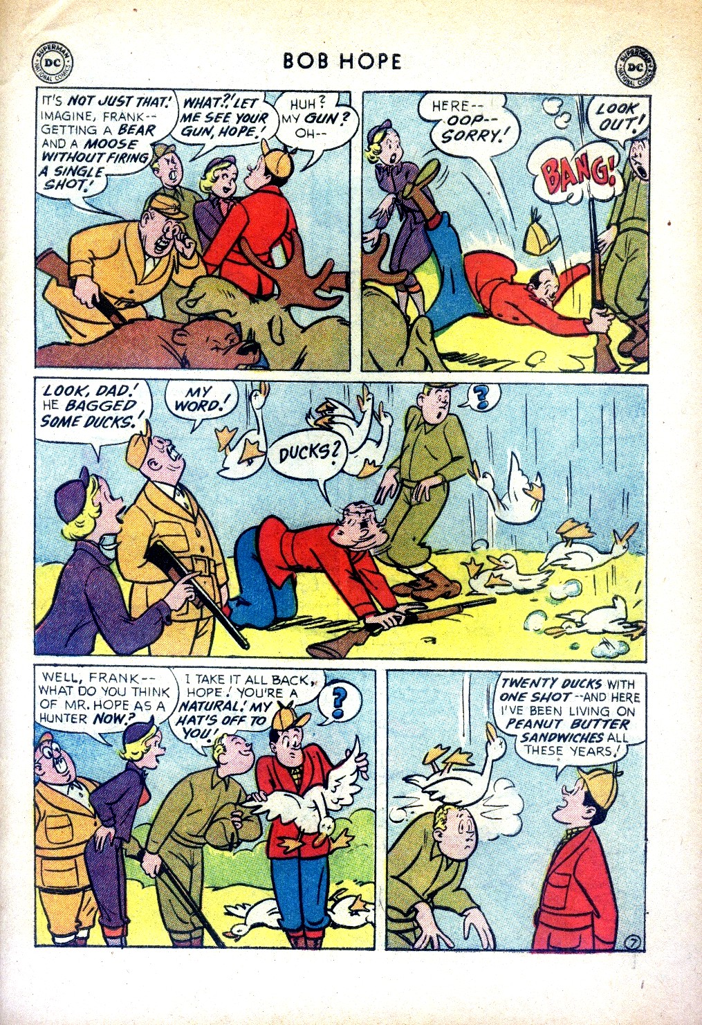 Read online The Adventures of Bob Hope comic -  Issue #41 - 31