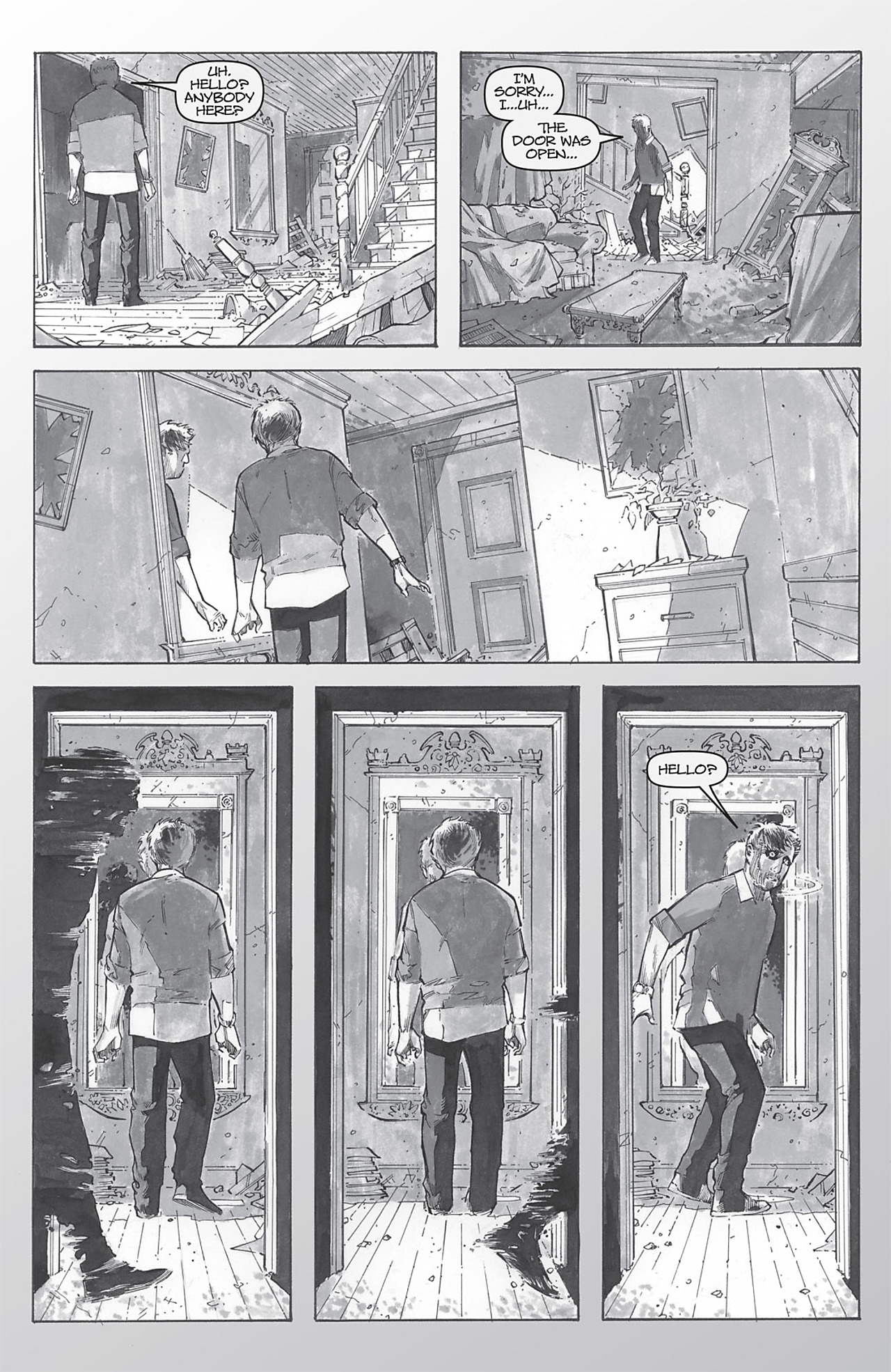Read online Echoes comic -  Issue # TPB - 14