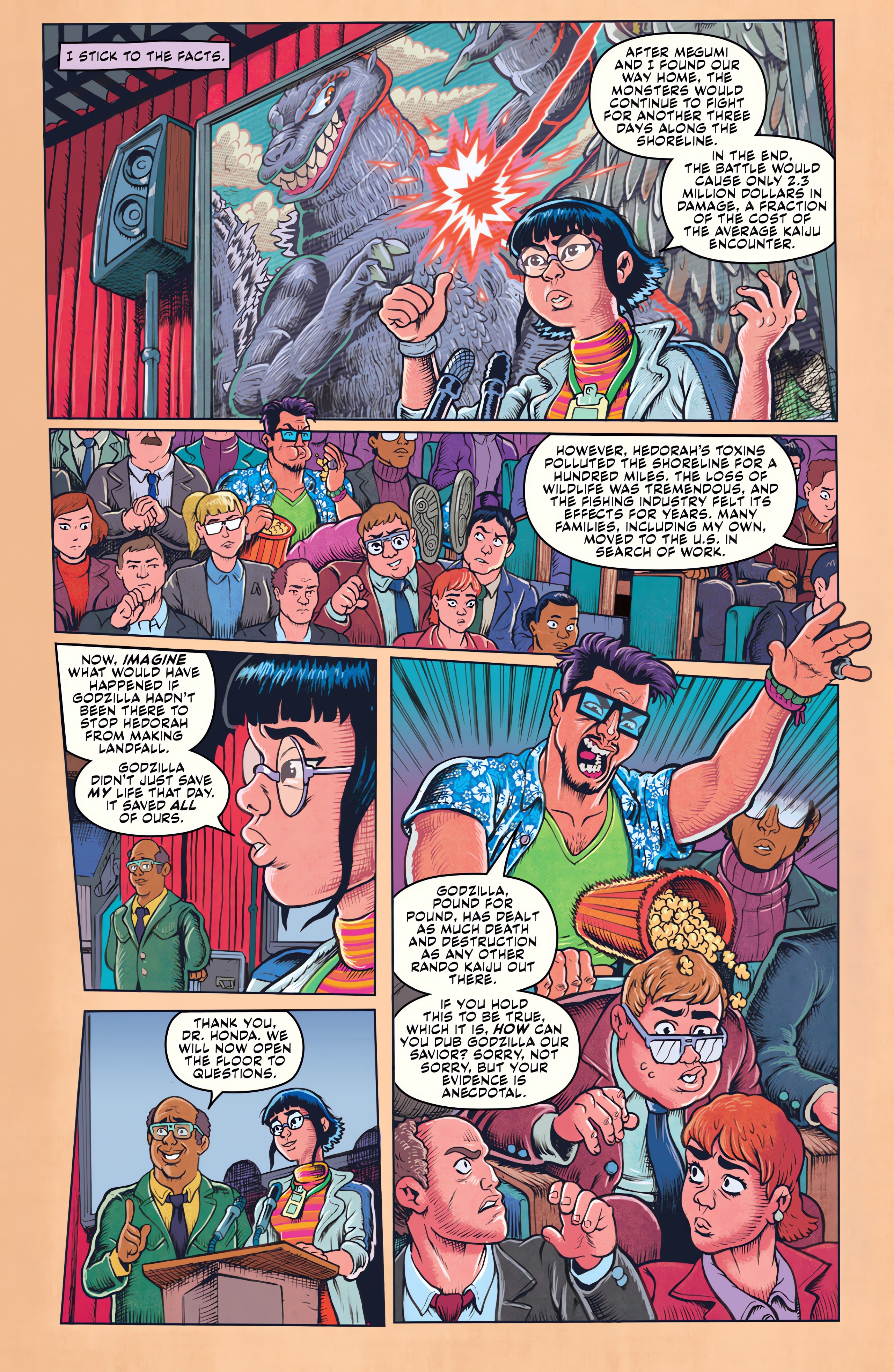 Read online Godzilla: War for Humanity comic -  Issue #1 - 8