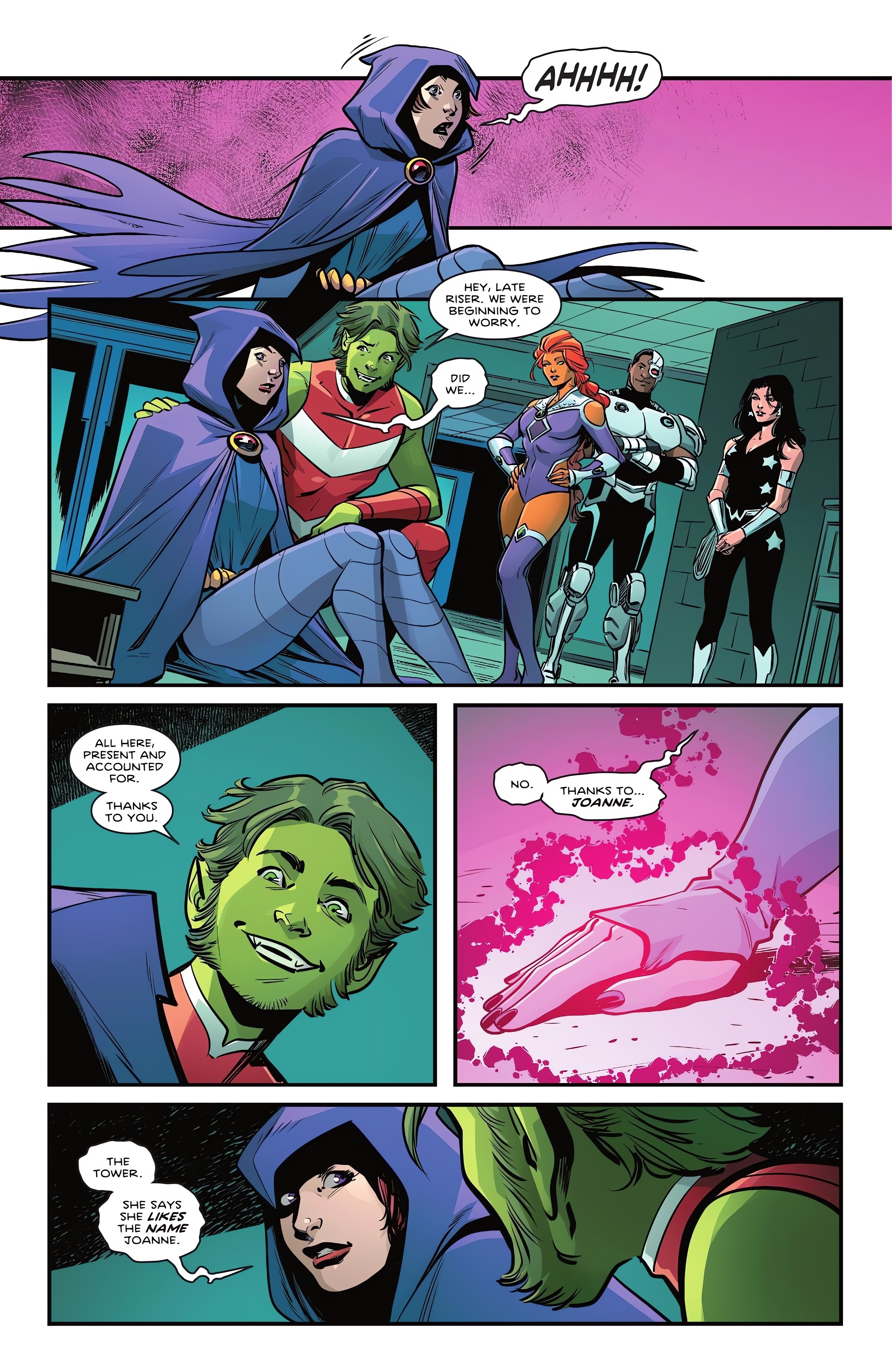 Read online Knight Terrors: Titans comic -  Issue #2 - 23