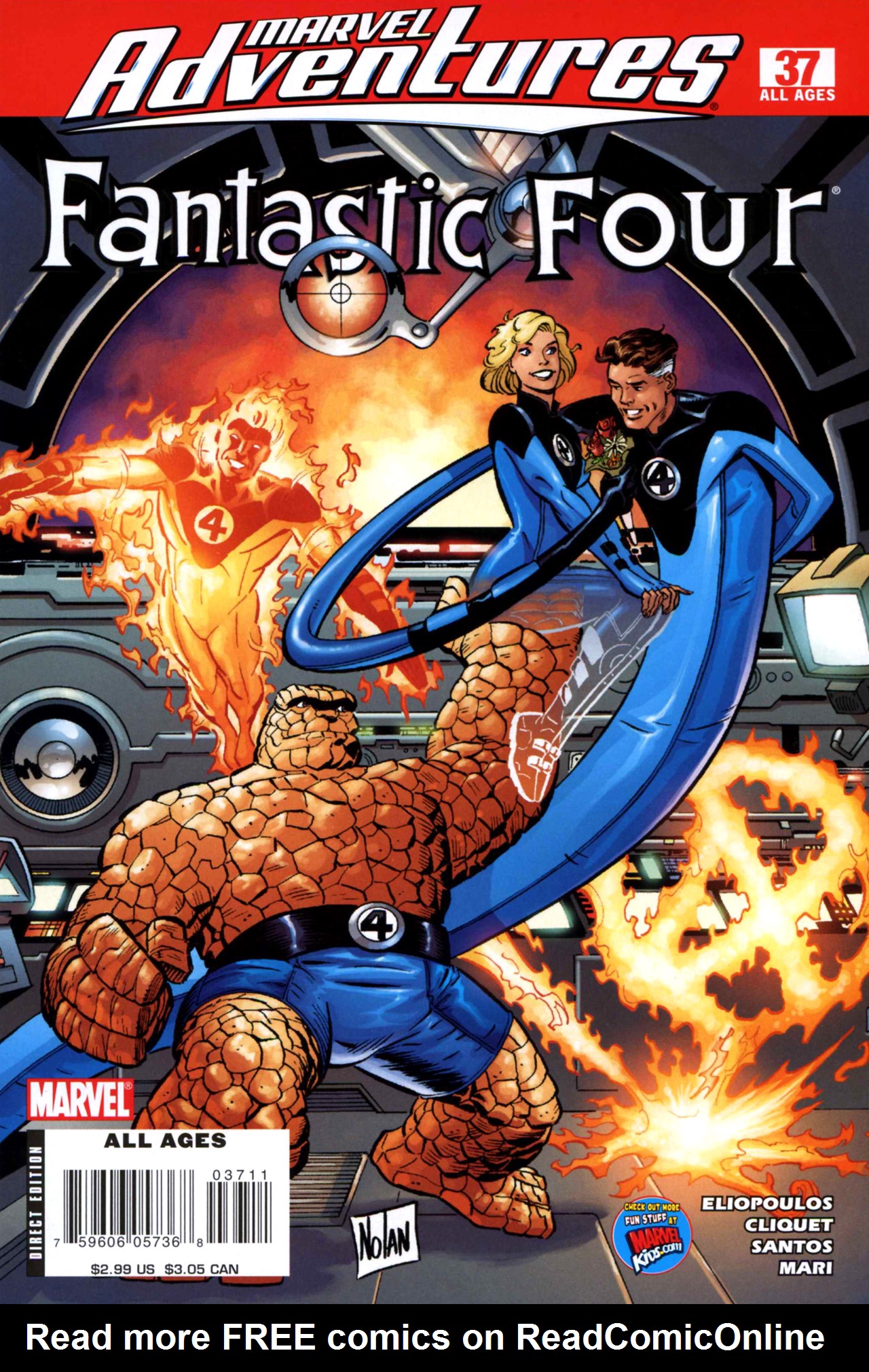 Read online Marvel Adventures Fantastic Four comic -  Issue #37 - 1
