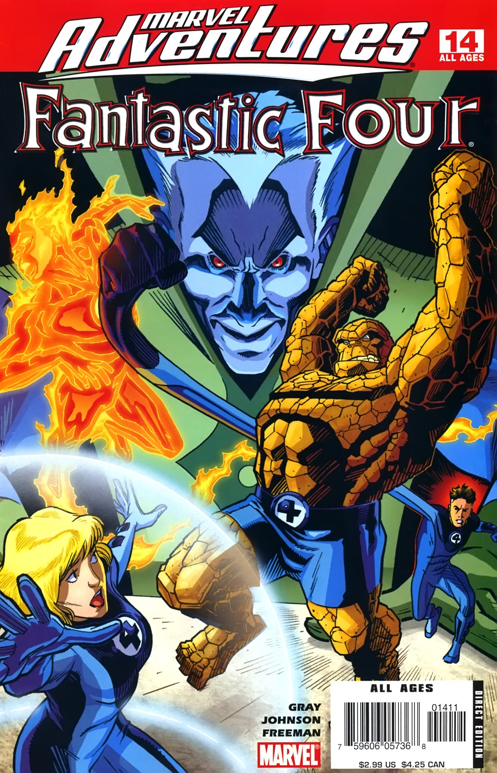 Read online Marvel Adventures Fantastic Four comic -  Issue #14 - 1
