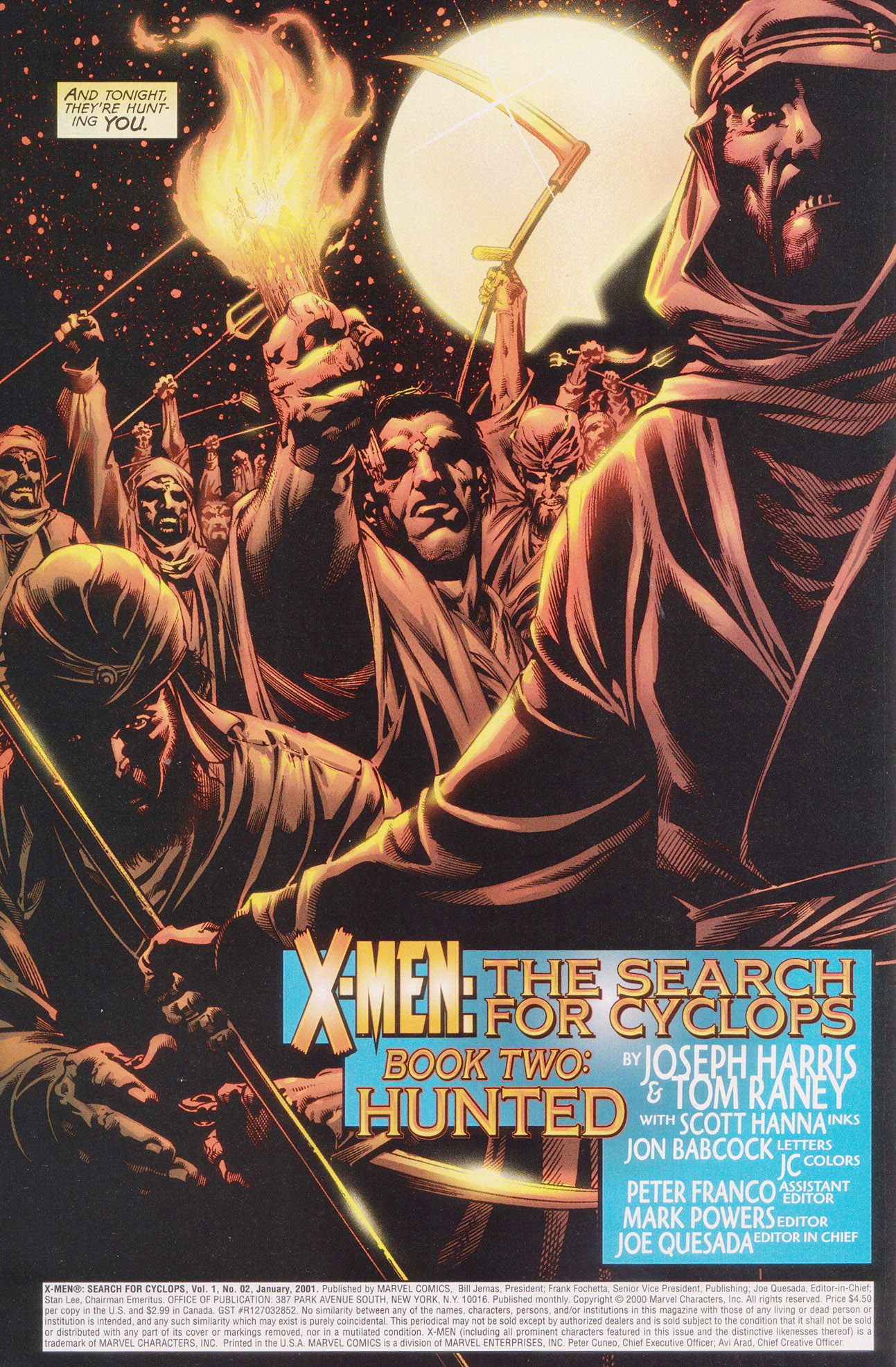 Read online X-Men: The Search for Cyclops comic -  Issue #2 - 2