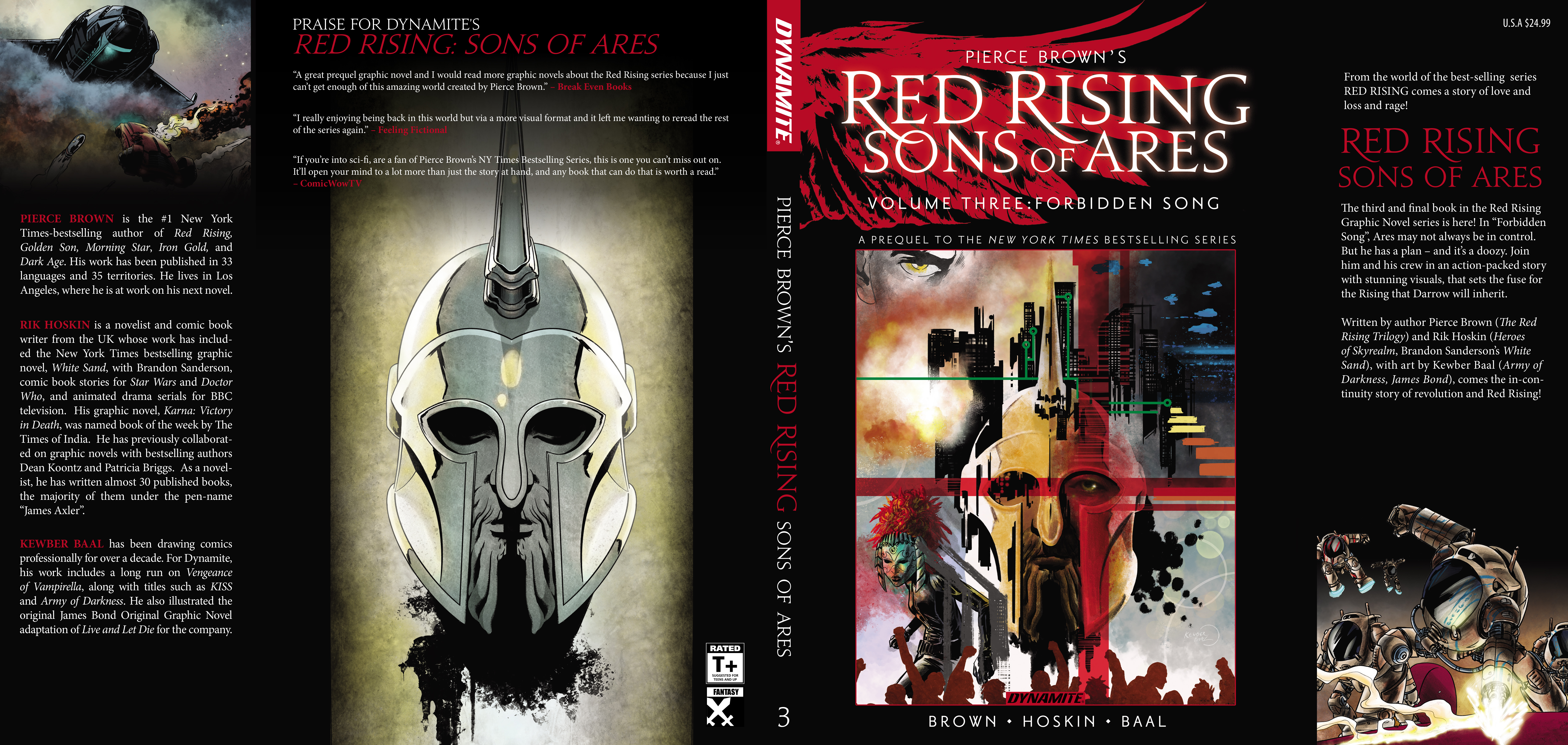 Read online Pierce Brown's Red Rising: Sons of Ares: Forbidden Song comic -  Issue # TPB - 1
