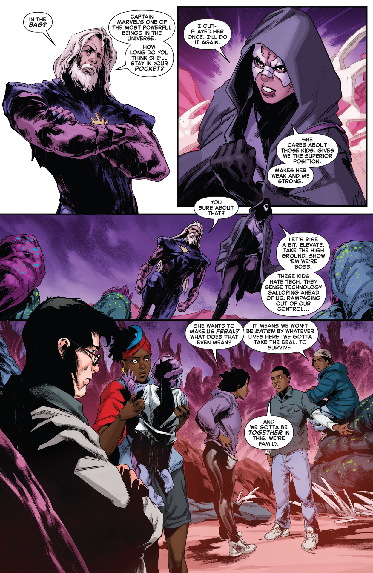 Read online Captain Marvel: Dark Tempest comic -  Issue #3 - 8