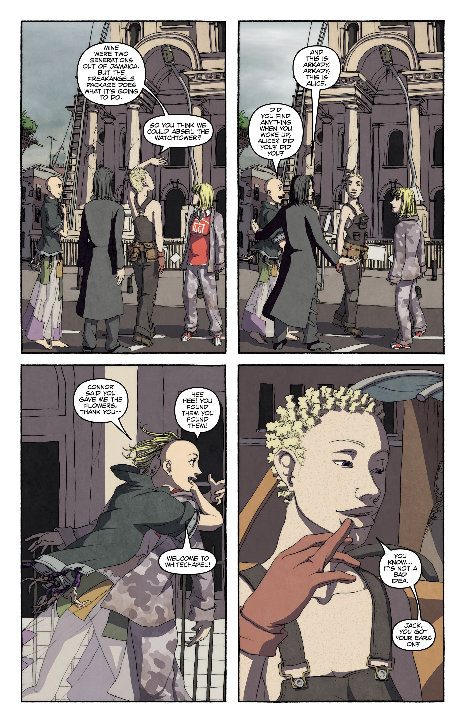 Read online FreakAngels comic -  Issue #1 - 94