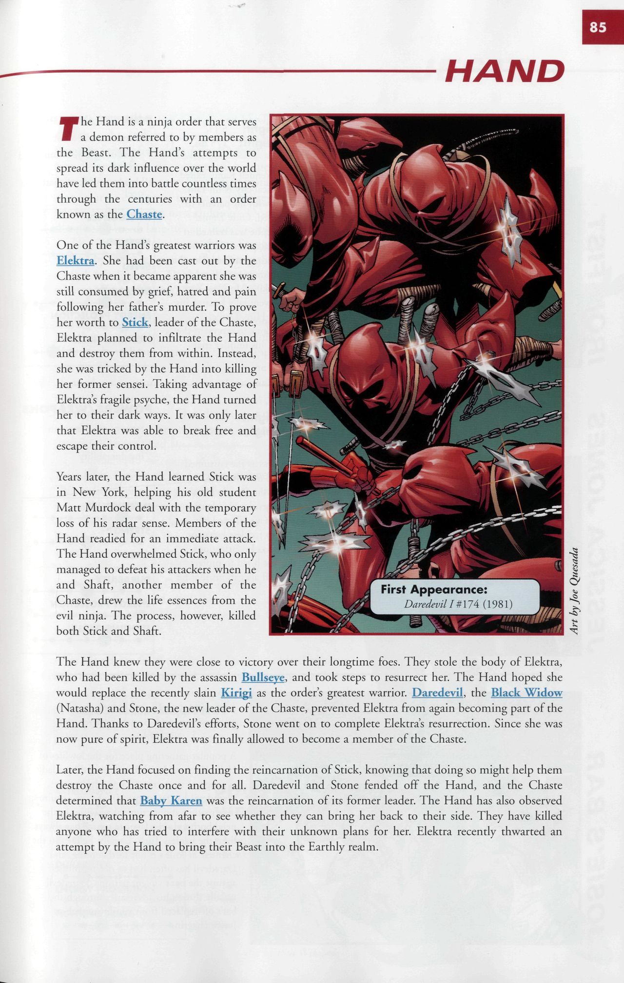 Read online Marvel Encyclopedia comic -  Issue # TPB 5 - 88