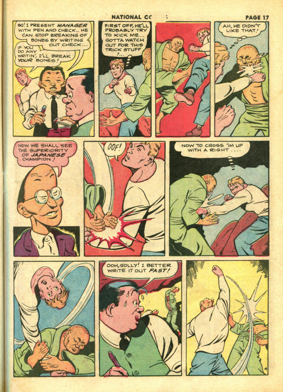 Read online National Comics comic -  Issue #32 - 19