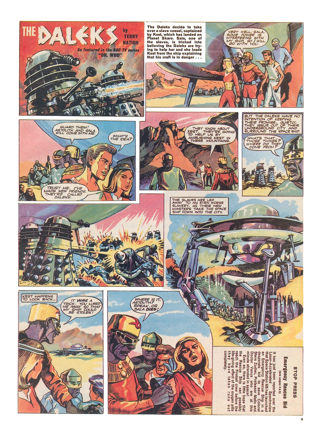 Read online Dalek Chronicles comic -  Issue # TPB - 9