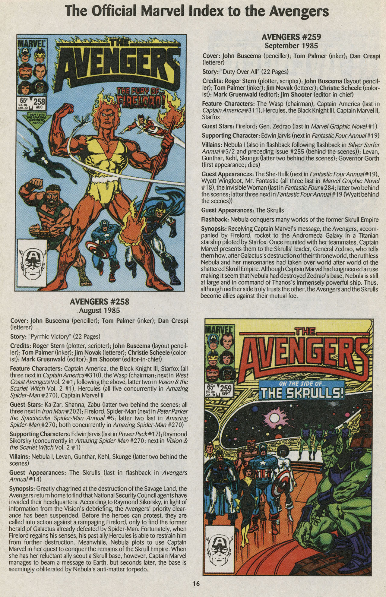 Read online The Official Marvel Index to the Avengers comic -  Issue #5 - 18