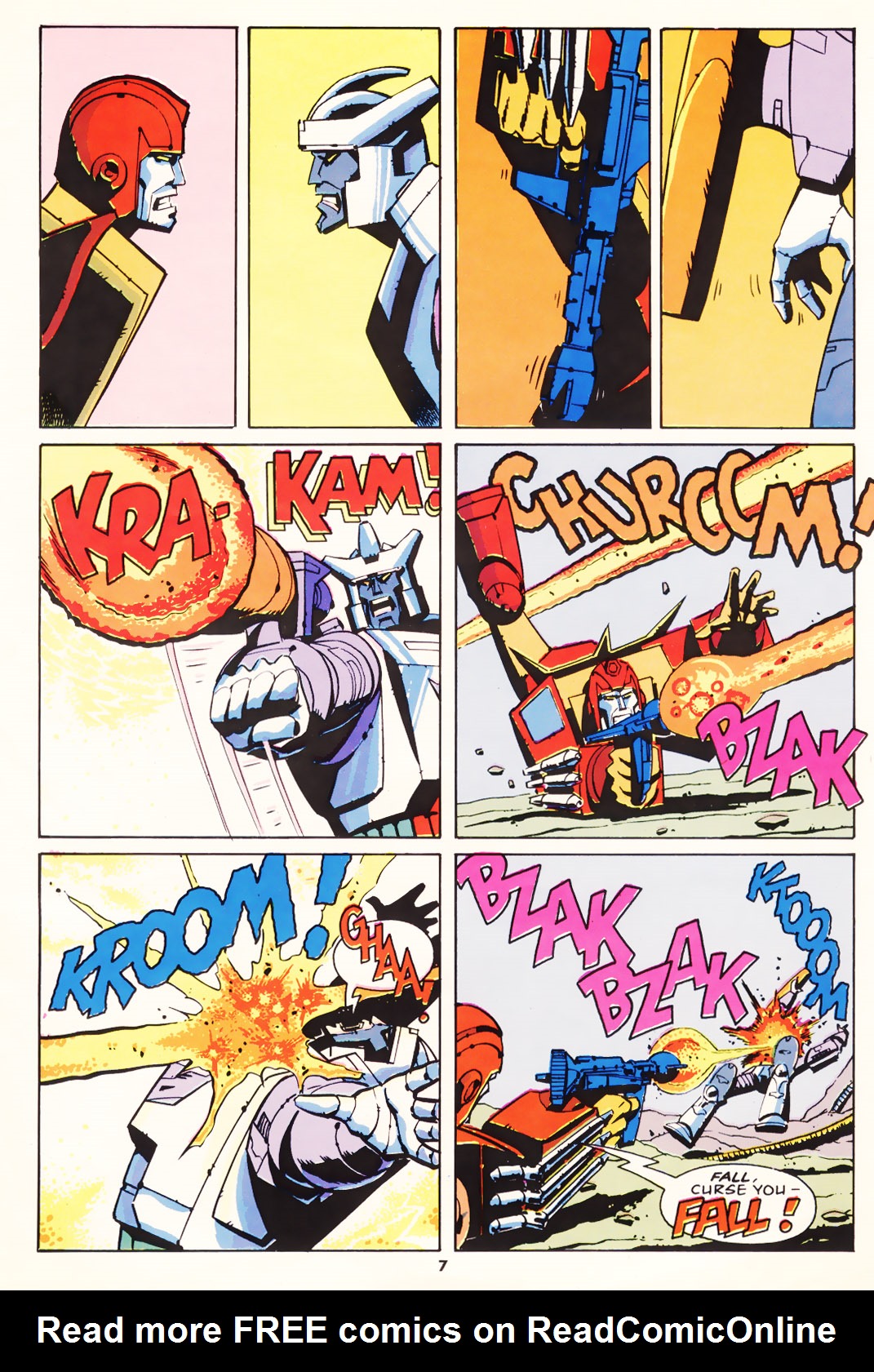 Read online The Transformers (UK) comic -  Issue #120 - 7