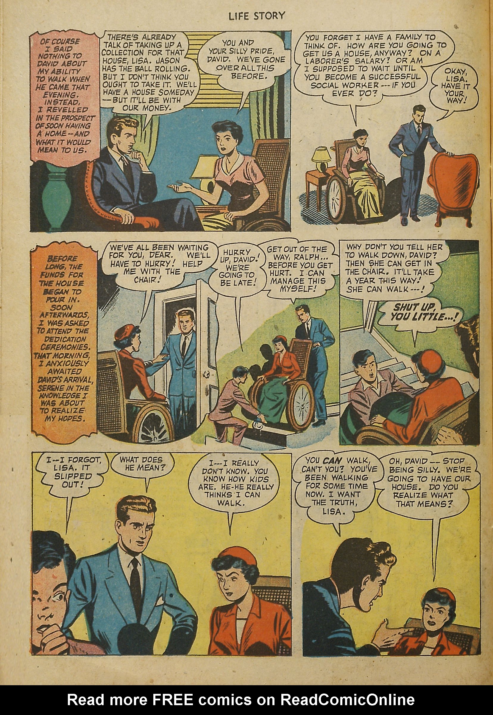 Read online Life Story comic -  Issue #38 - 32